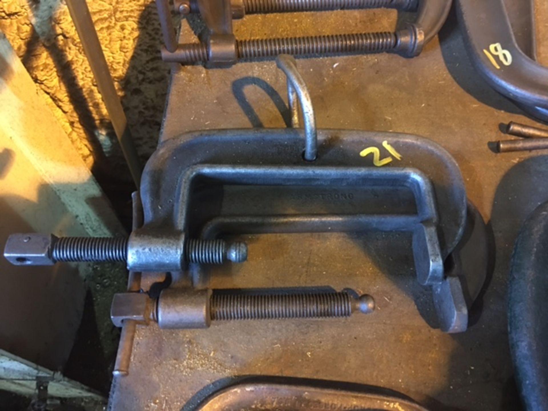 pair of Armstrong 106 C clamps