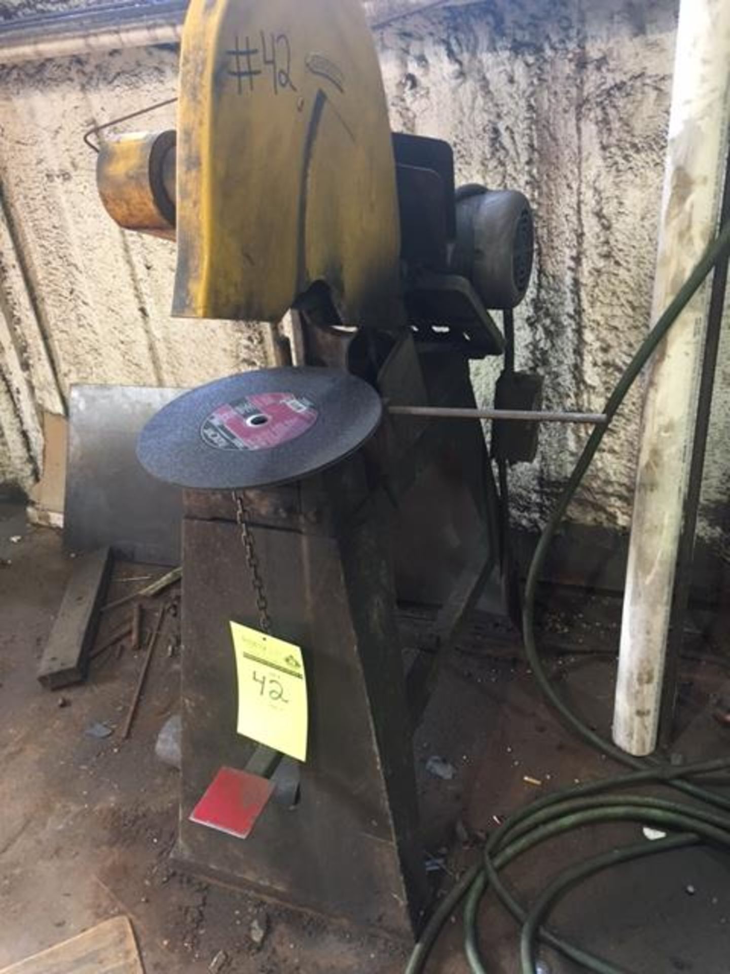 Everett chop saw, model 14-16, serial 6-3842 - Image 2 of 2