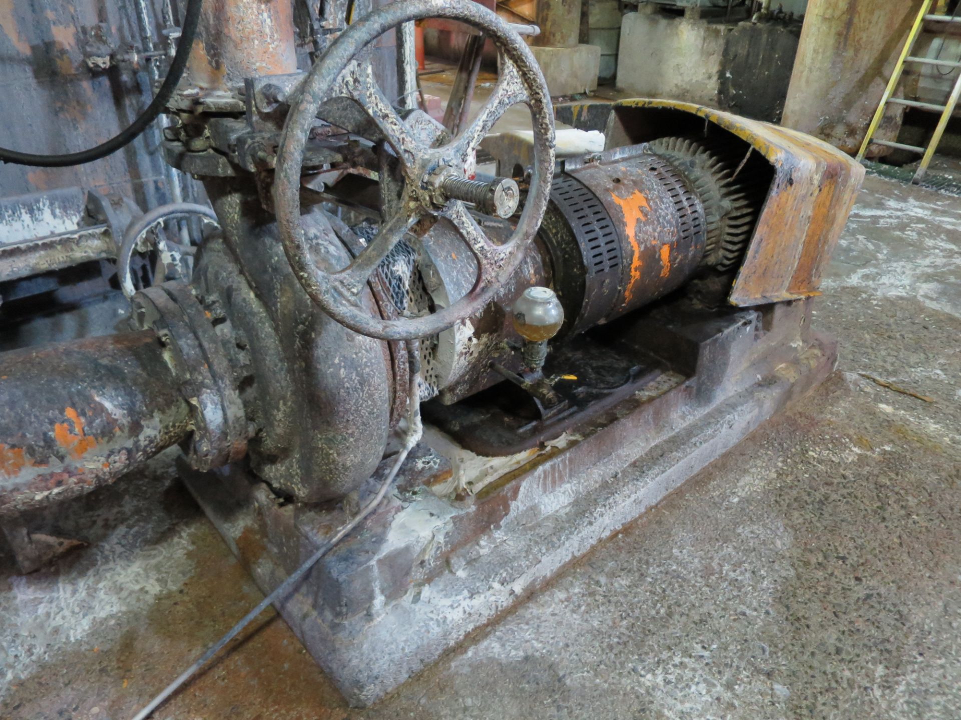 Machine chest pump, Goulds, 3175, 6x8-14, 25 hp, [Asset #70MP07], subject to bulk bid lot 392 and