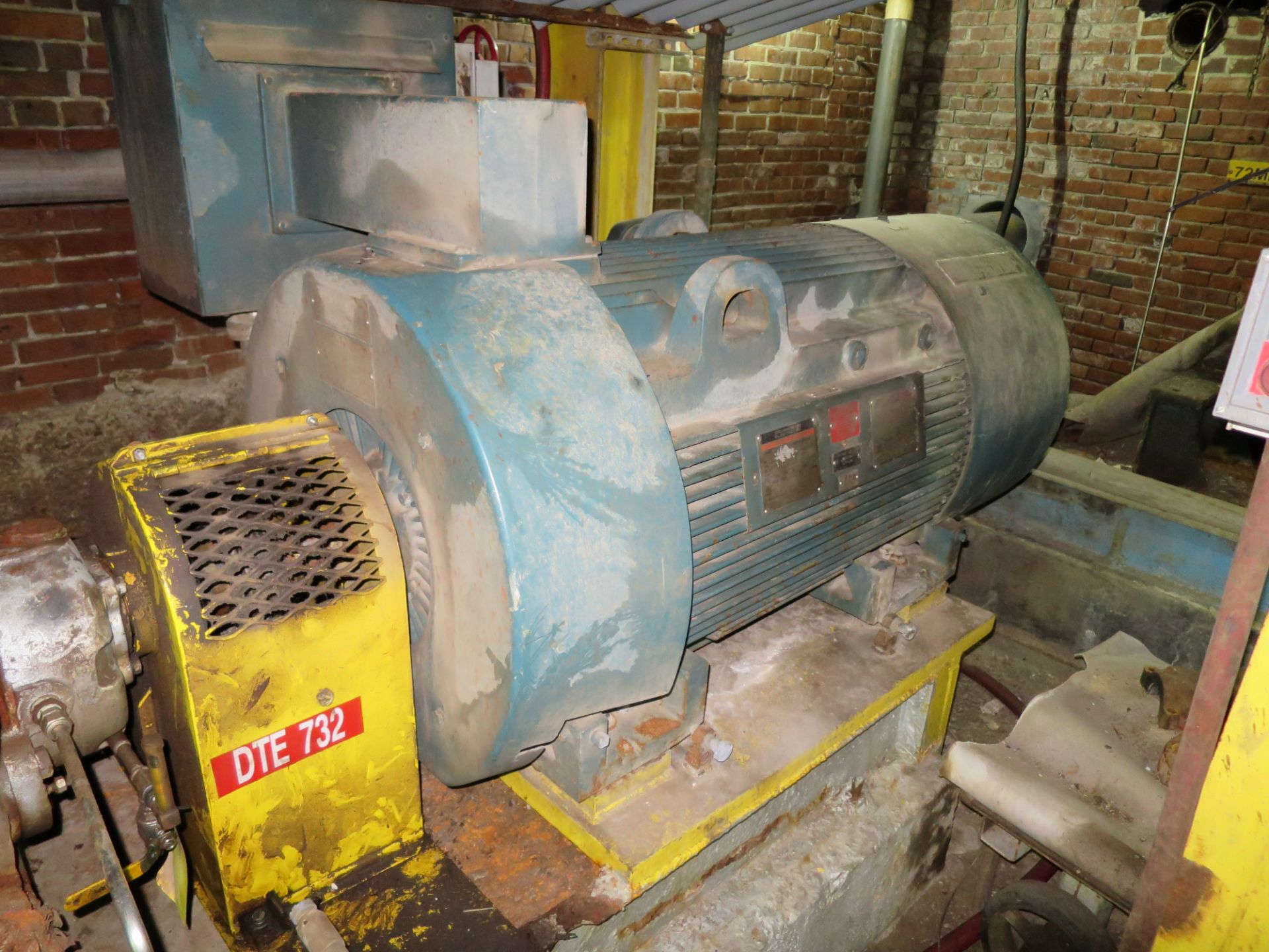 Feed water pump #2DA, Ingersoll Rand, model 4HMTA-9, s/n 107216, 600 hp, 580 gpm, subject to - Image 2 of 5