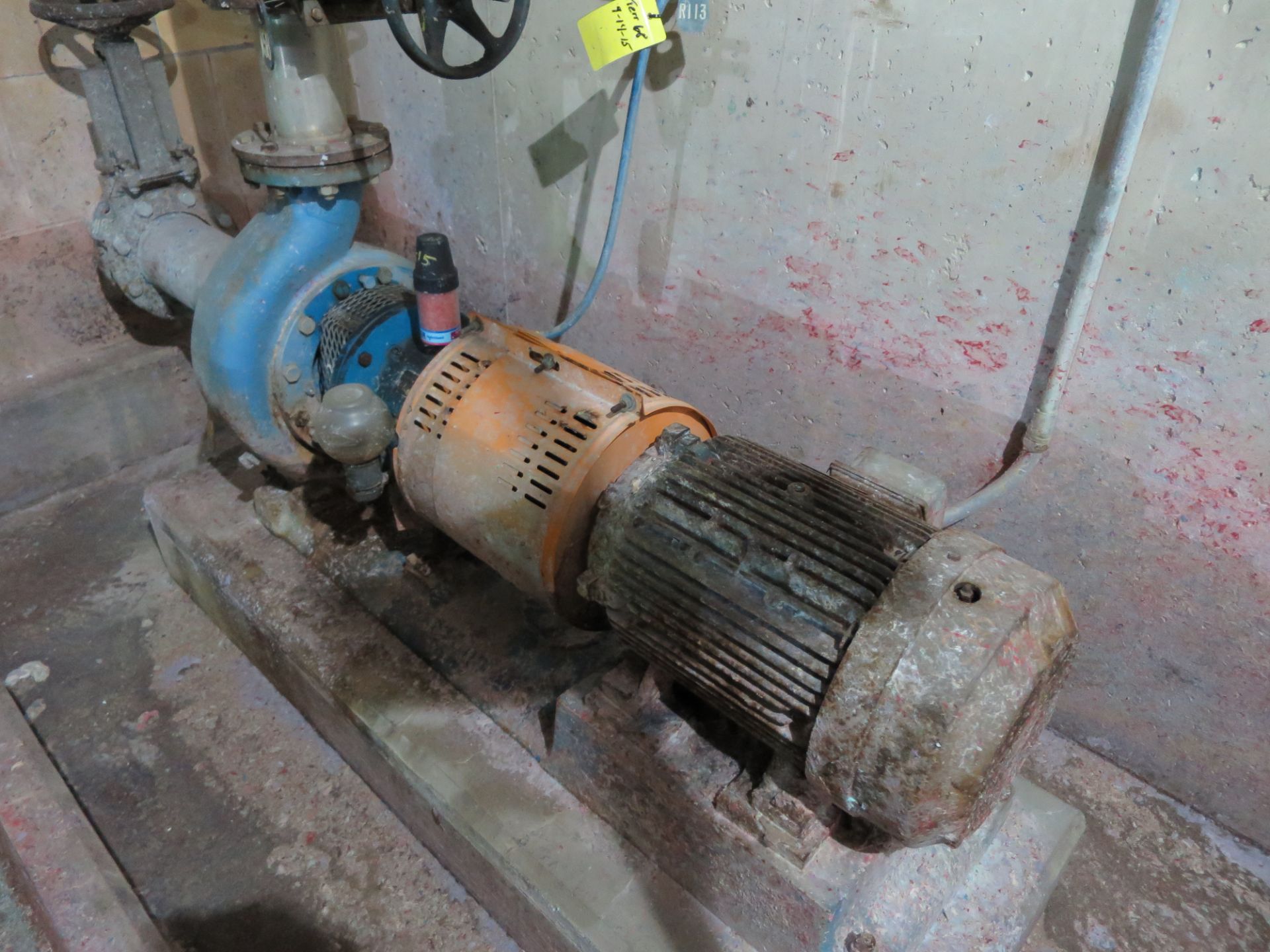 White water pump, Goulds, 3196-XLTX, 6" x 8" x 13, s/n 222C734, 60 hp, [Asset #70MP62], subject to - Image 2 of 3