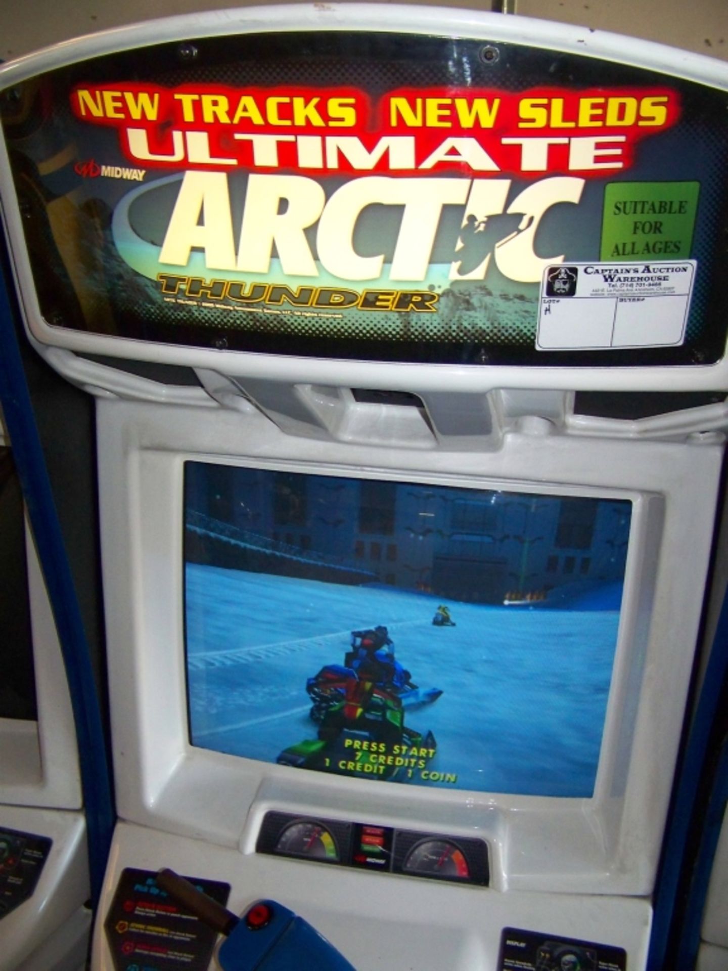 ARCTIC THUNDER ULTIMATE RACING ARCADE GAME H - Image 5 of 5