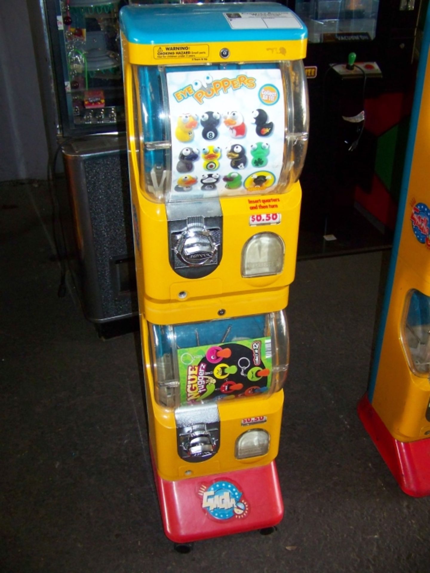 TOMY GACHA SINGLE COLUMN CAPSULE VENDING MACHINE