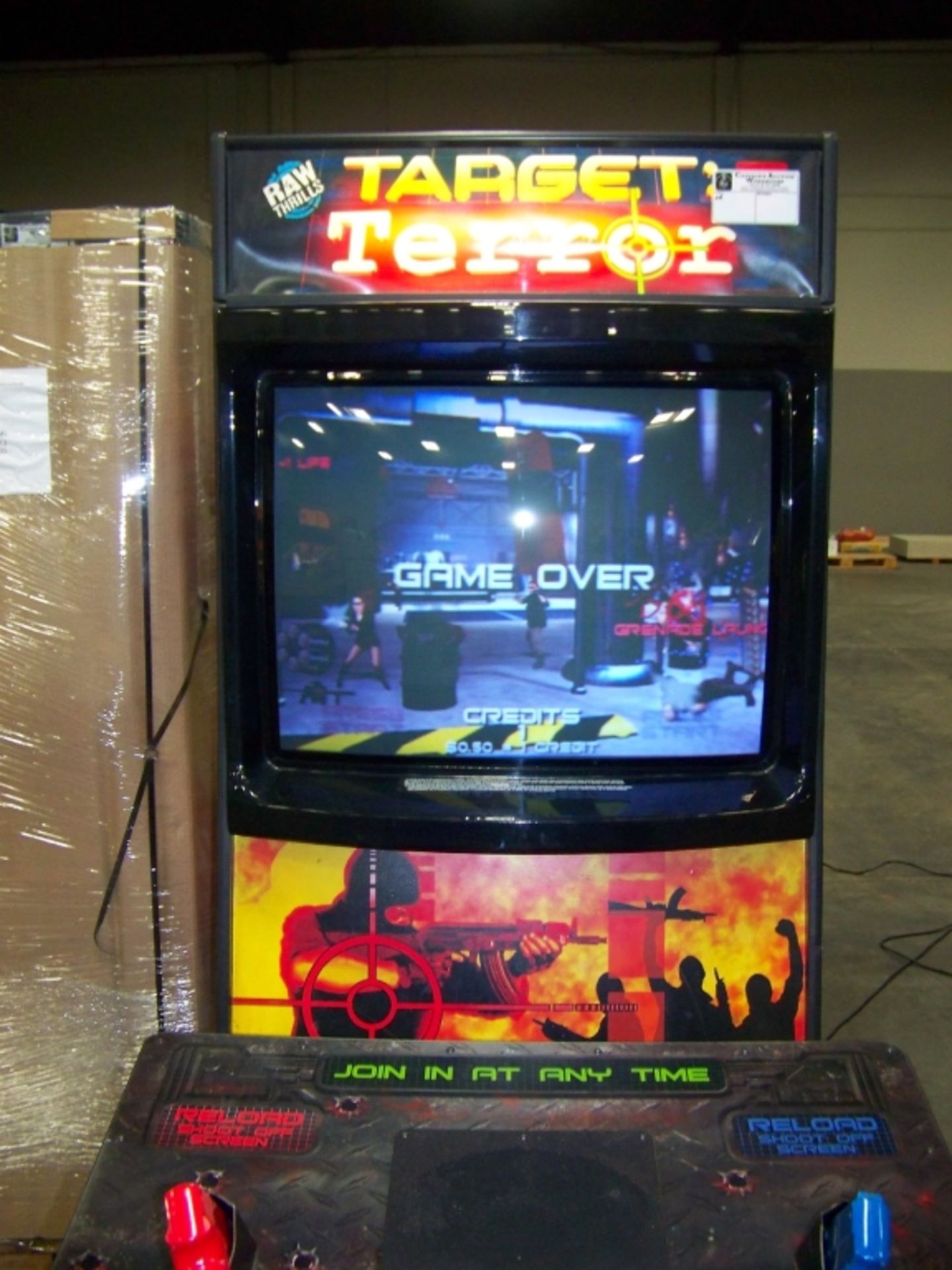 TARGET TERROR 39"" DEDICATED SHOOTER ARCADE GAME - Image 6 of 6