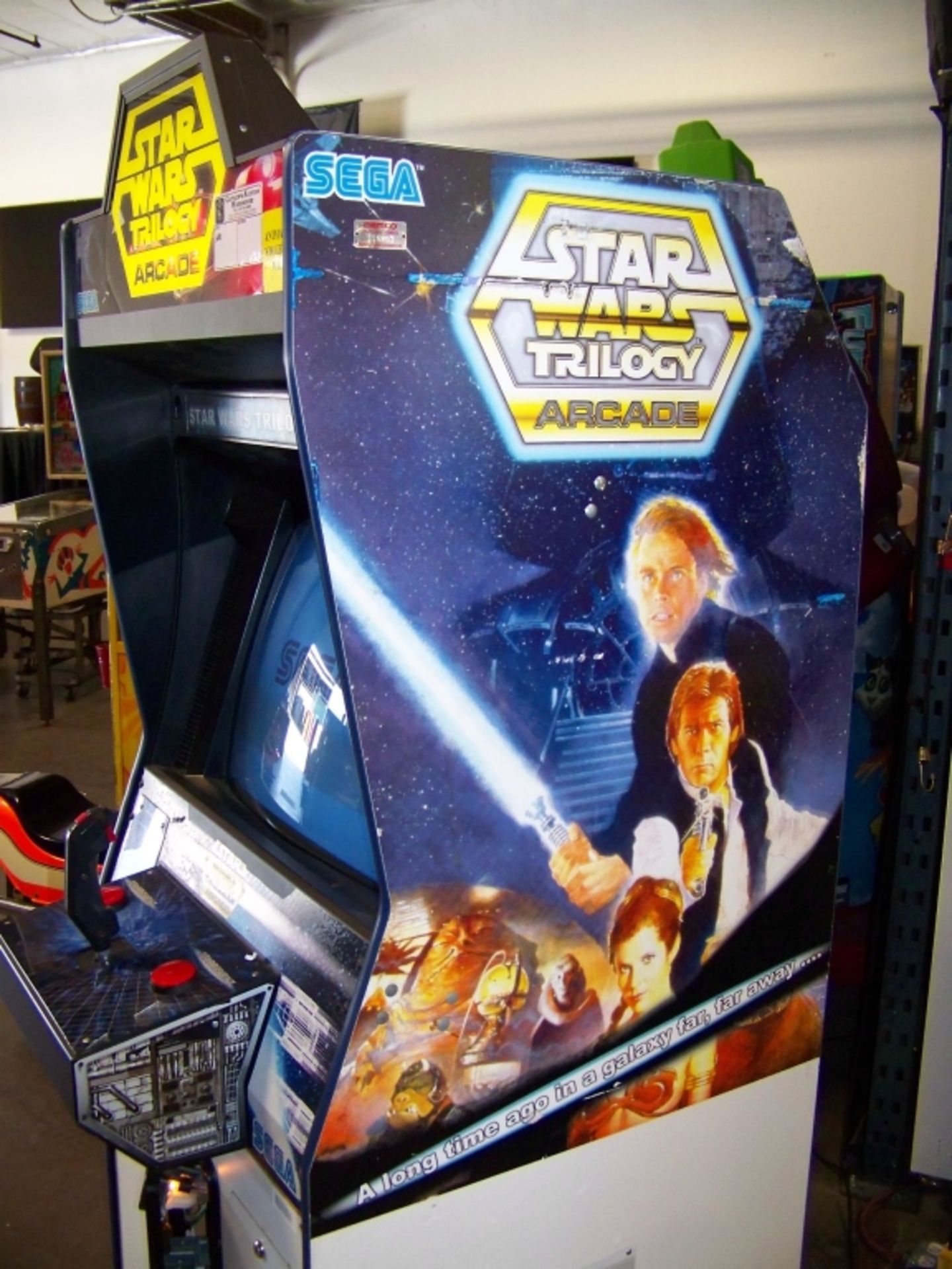 STAR WARS TRILOGY UPRIGHT ARCADE GAME SEGA NO - Image 9 of 9