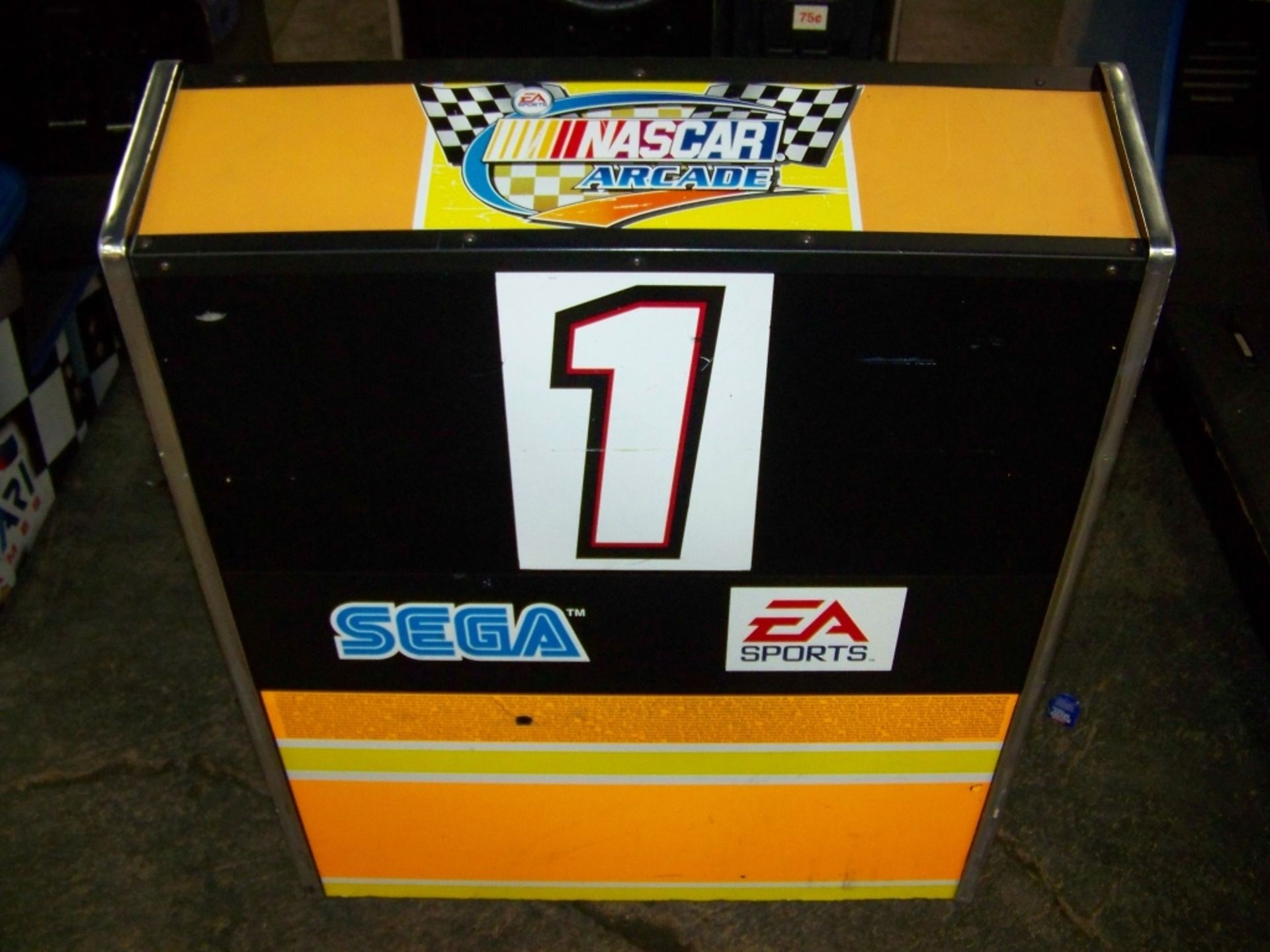 NASCAR ARCADE SITDOWN RACING ARCADE GAME SEGA - Image 4 of 5