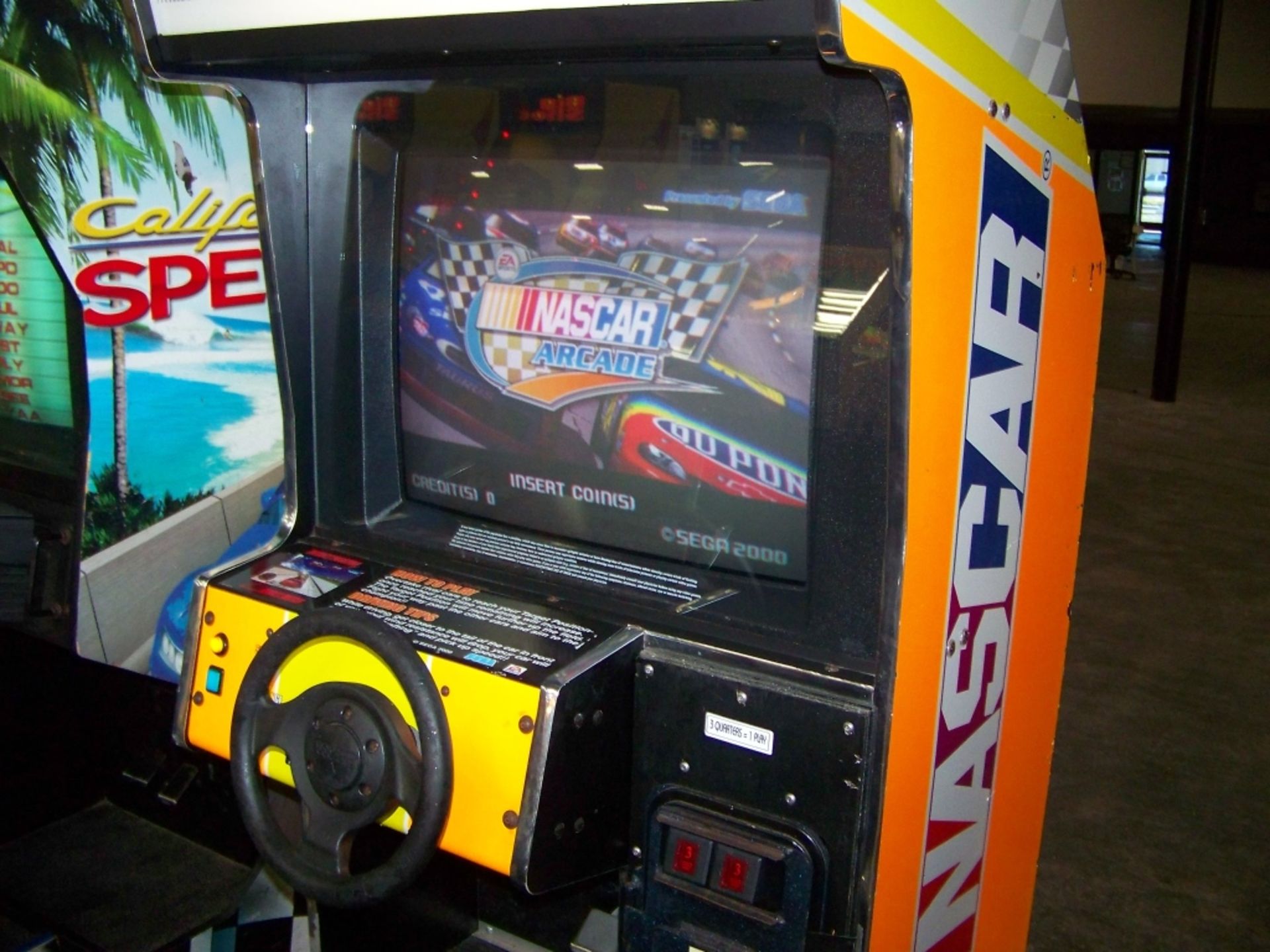 NASCAR ARCADE SITDOWN RACING ARCADE GAME SEGA - Image 5 of 5