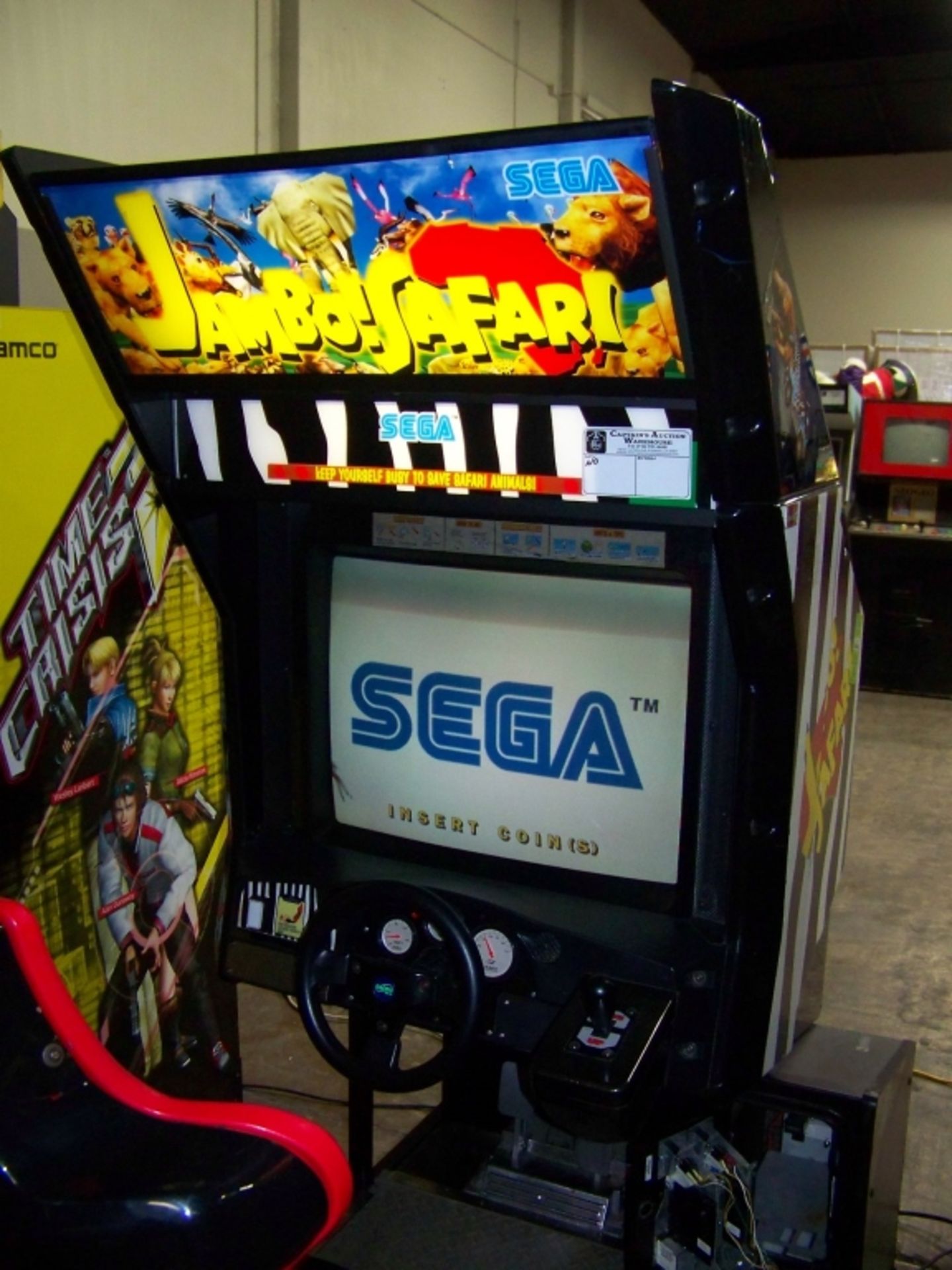 JAMBO SAFARI SITDOWN ARCADE GAME SEGA NAOMI - Image 2 of 3