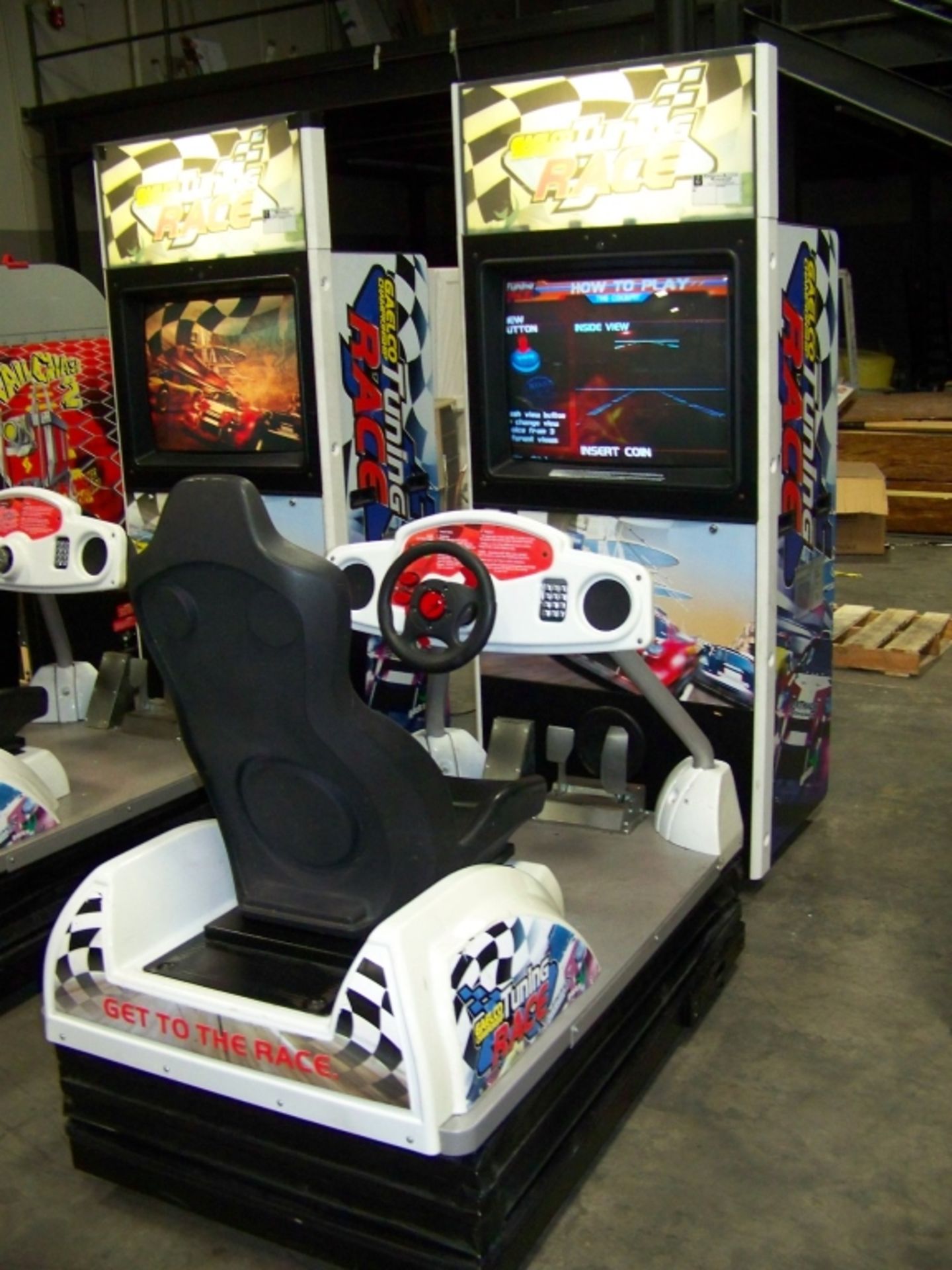 GAELCO CHAMPIONSHIP TUNING MOTION RACE ARCADE