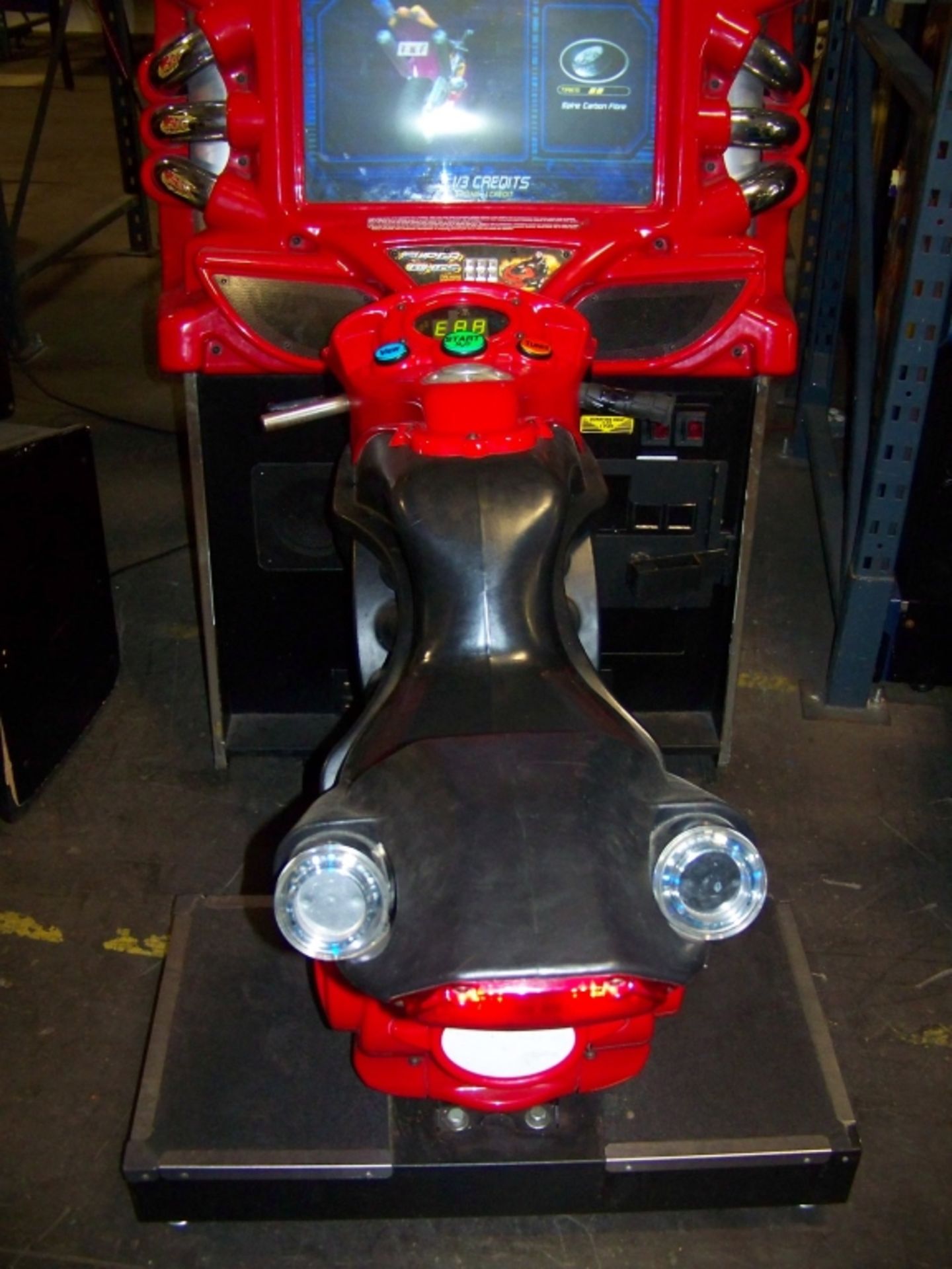 SUPER BIKES FAST AND FURIOUS ARCADE GAME RED CAB - Image 6 of 6