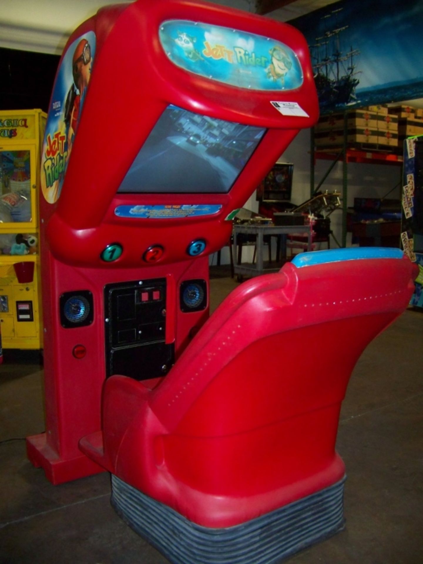 JET RIDER AMUSEMENT SIMULATOR RIDE TRIOTECH - Image 2 of 9