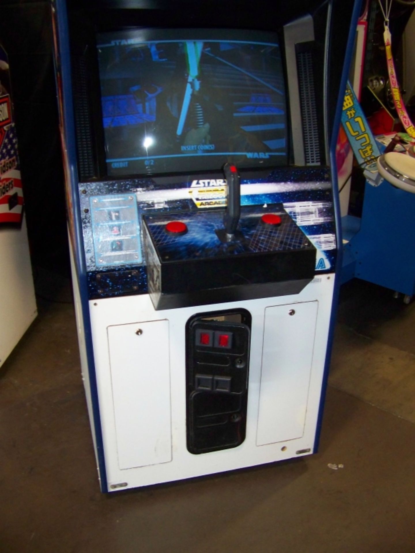 STAR WARS TRILOGY UPRIGHT ARCADE GAME SEGA NO - Image 4 of 9