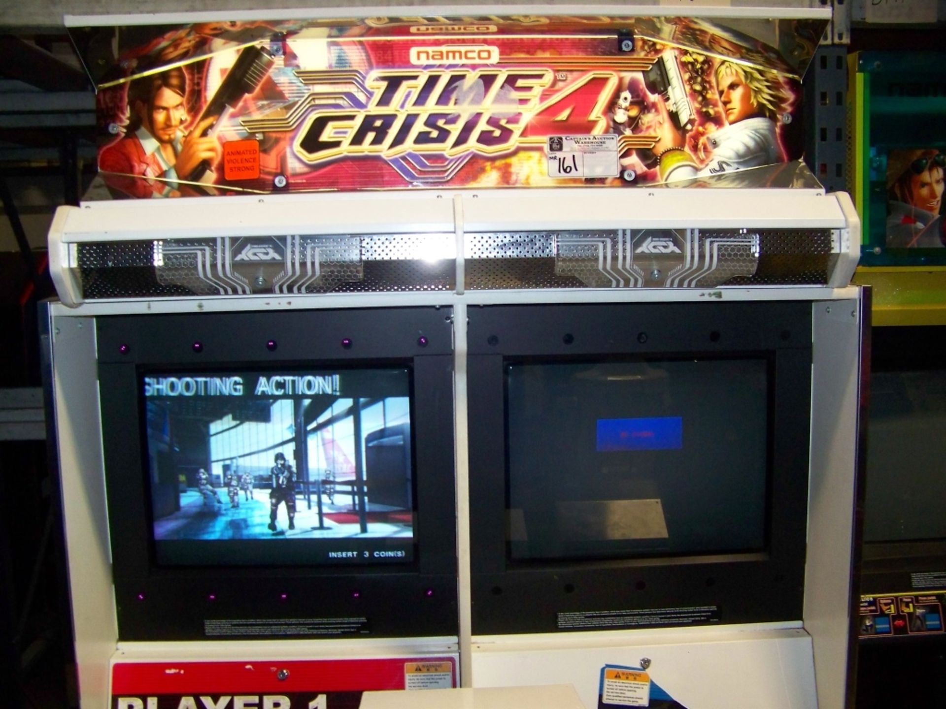 TIME CRISIS 4 TWIN SHOOTER ARCADE GAME NAMCO - Image 4 of 4