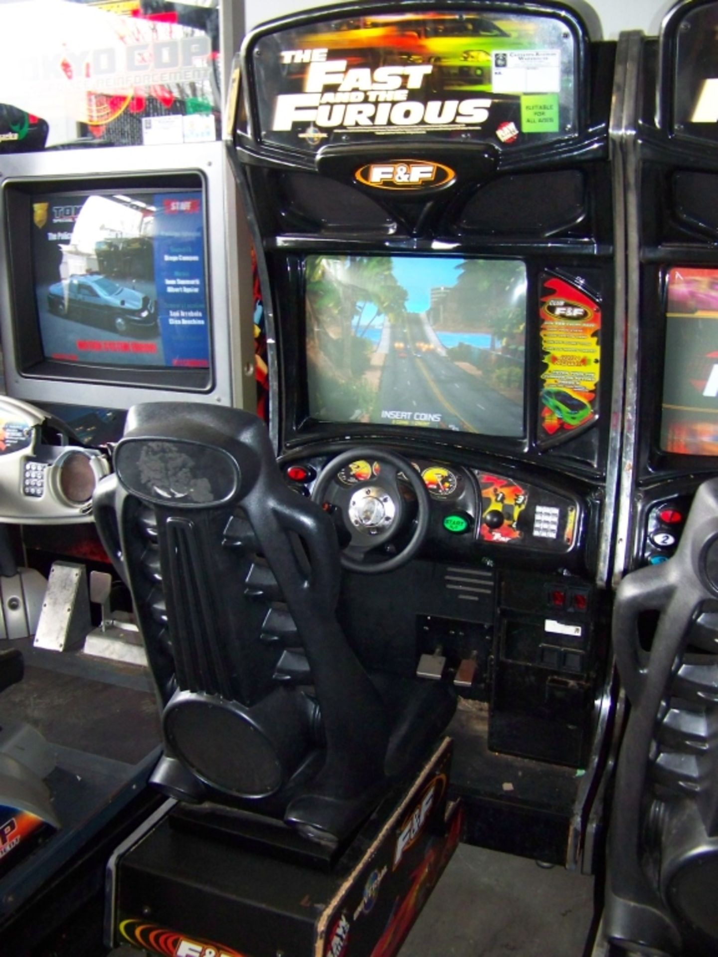 FAST AND FURIOUS RACING ARCADE GAME MR - Image 2 of 3