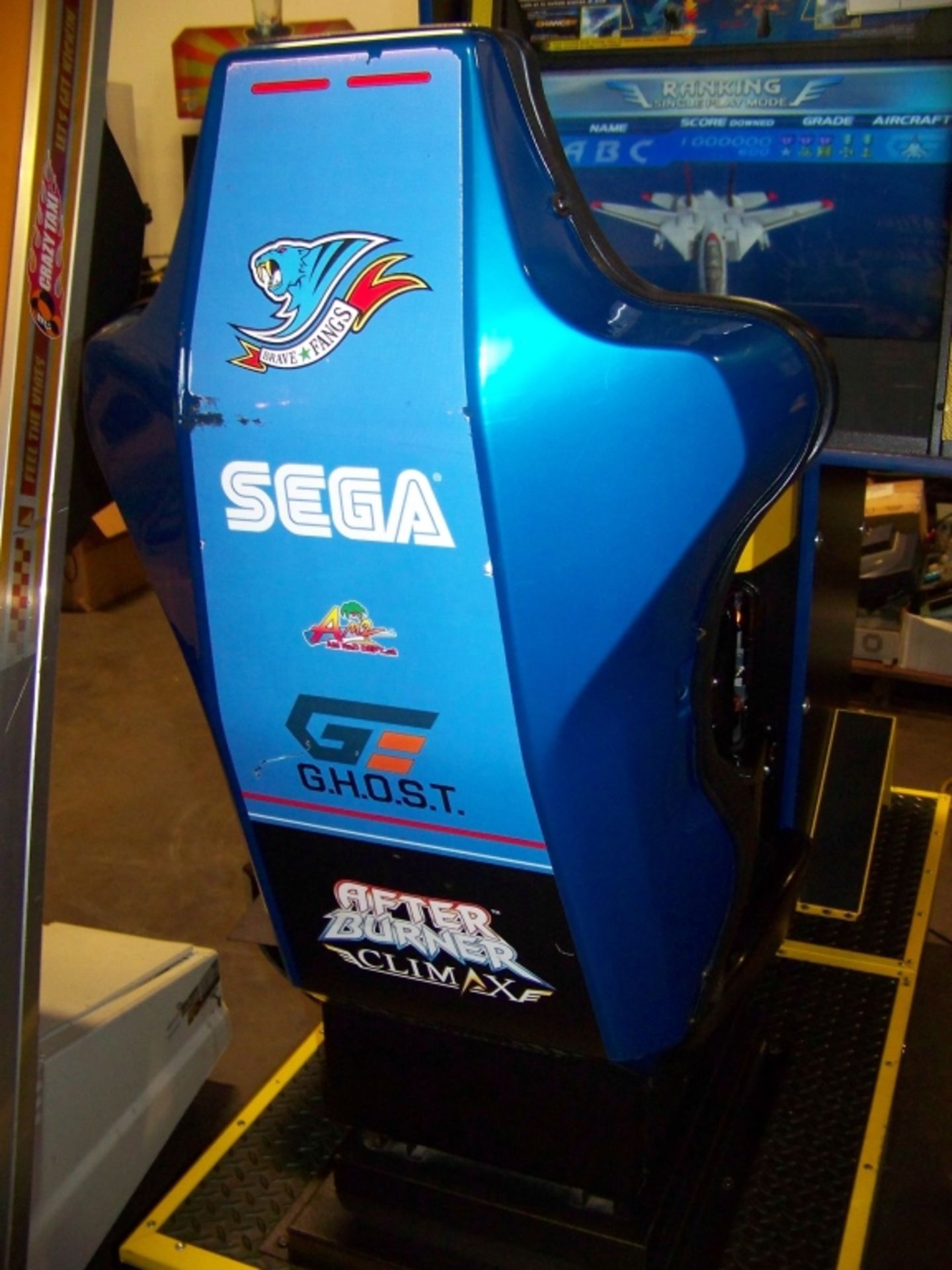 AFTERBURNER CLIMAX SITDOWN FIGHTER JET ARCADE GAME - Image 6 of 9