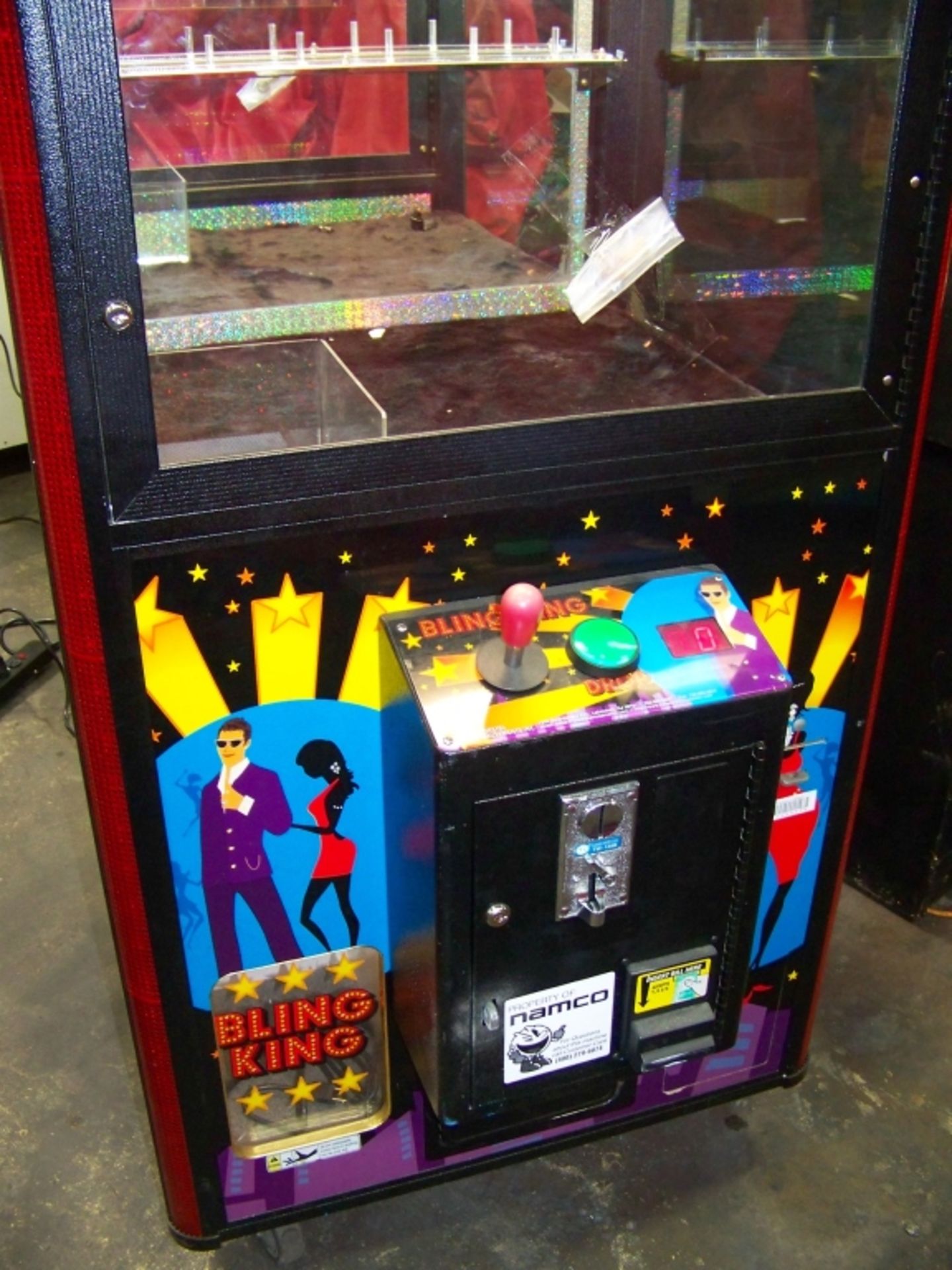 31" BLING KING JEWELRY CLAW CRANE MACHINE - Image 3 of 3