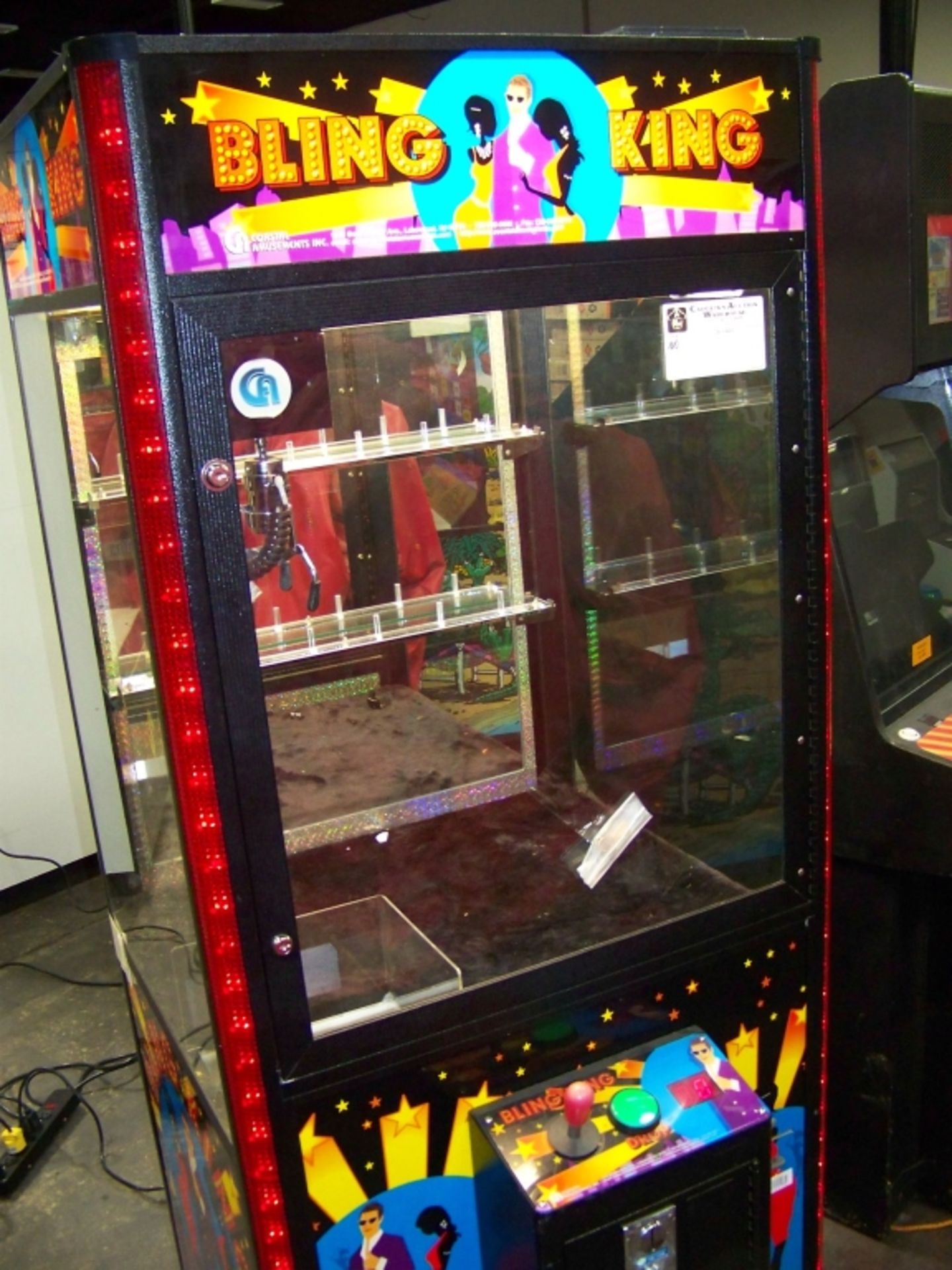 31" BLING KING JEWELRY CLAW CRANE MACHINE - Image 2 of 3