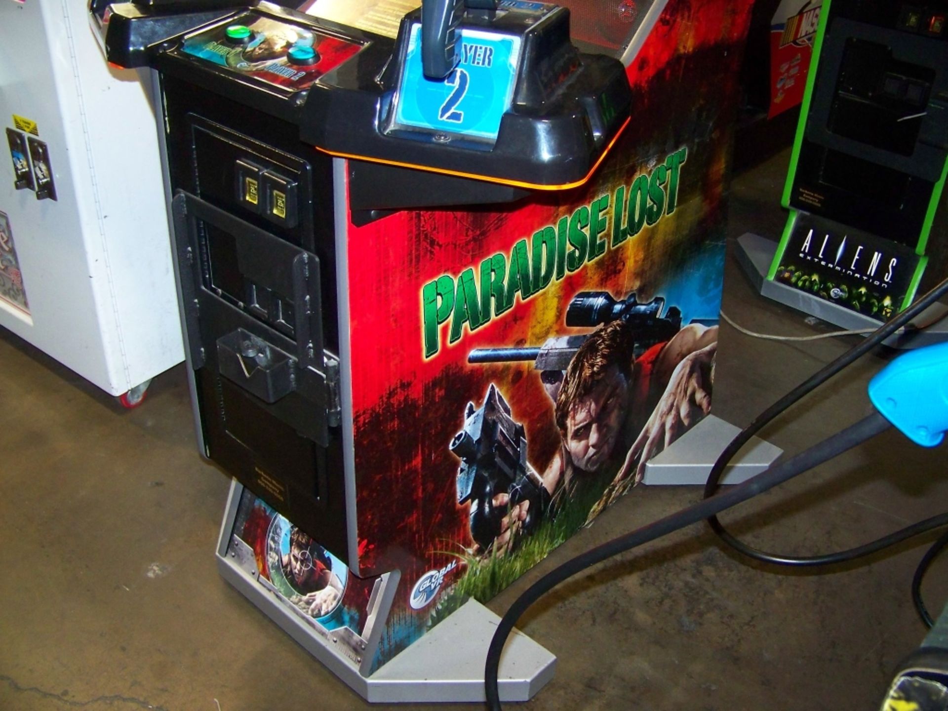 PARADISE LOST DEDICATED FIXED GUN ARCADE GAME - Image 3 of 8