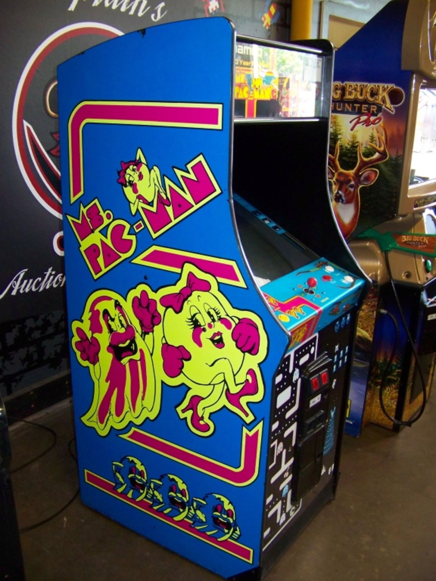 CLASS OF 1981 GALAGA MS PACMAN DEDICATED ARCADE