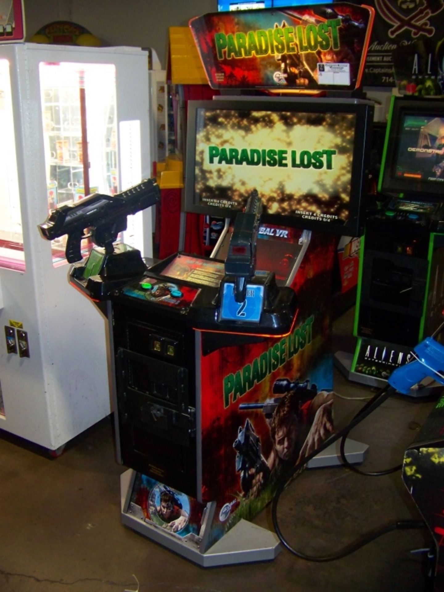 PARADISE LOST DEDICATED FIXED GUN ARCADE GAME - Image 2 of 8