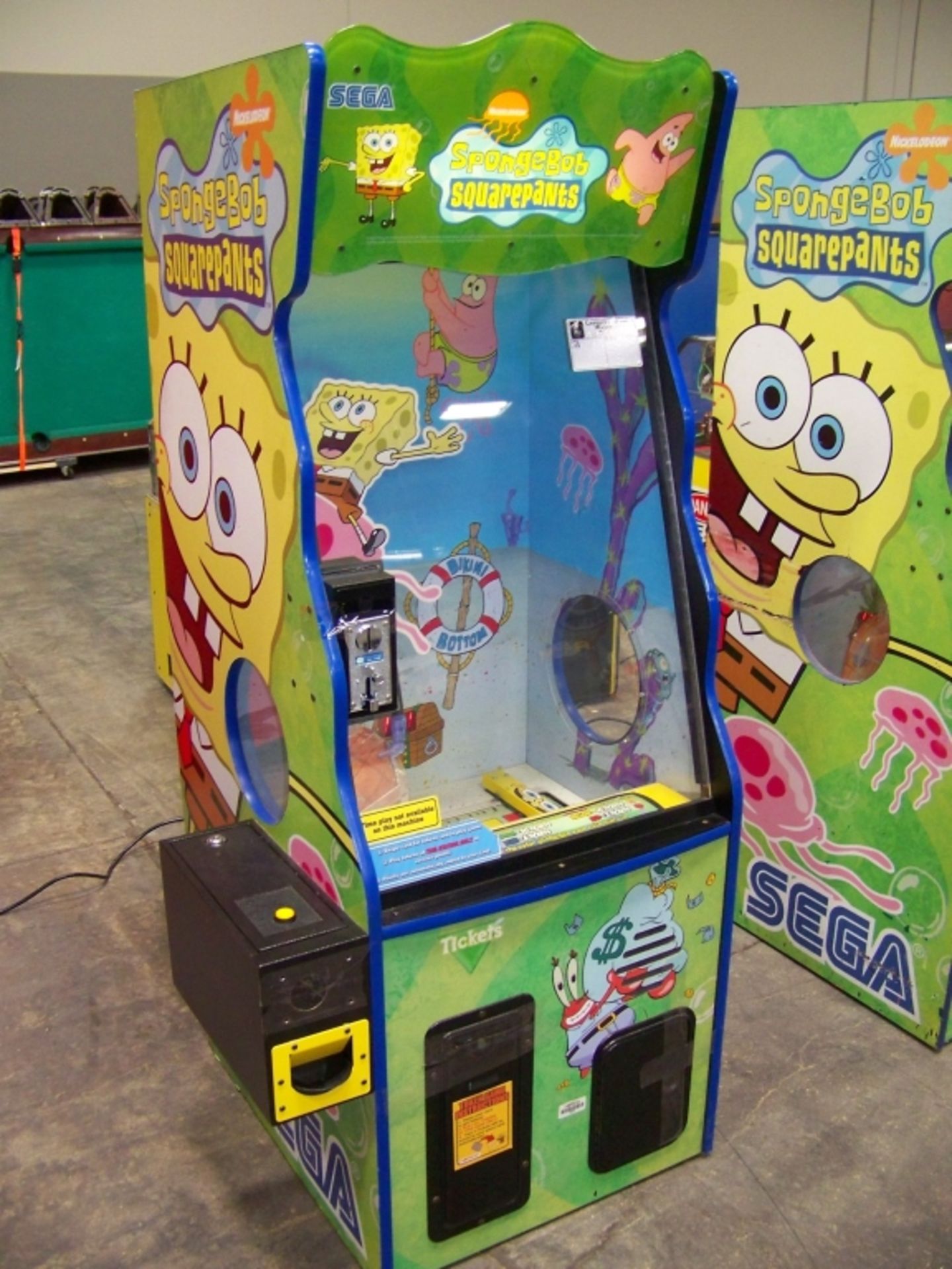 SPONGEBOB UNDERWATER TICKET REDEMPTION GAME