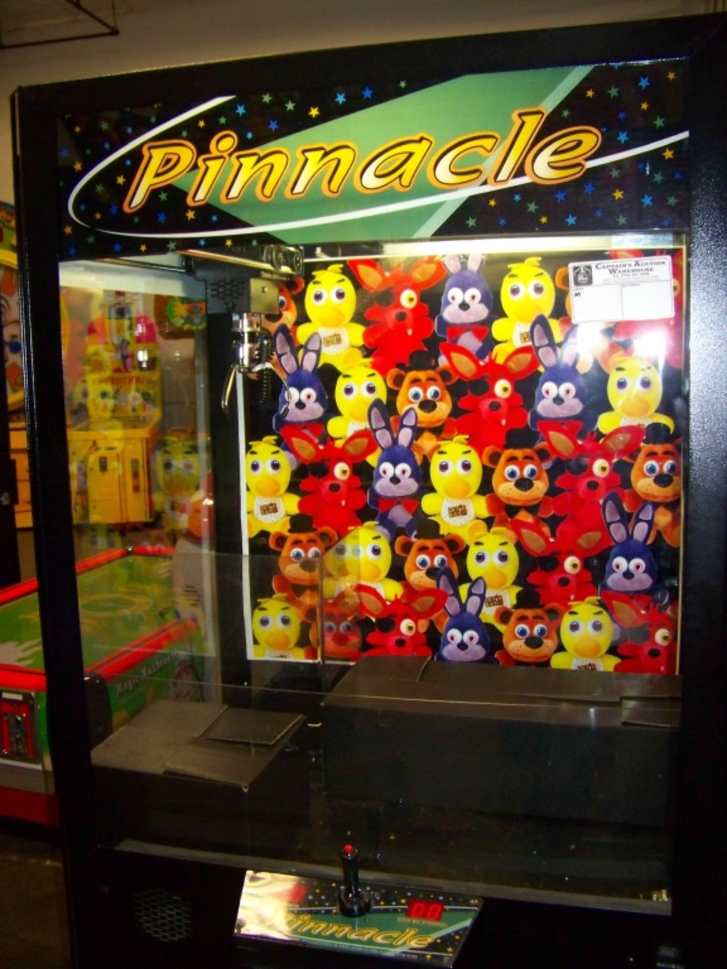 42" PINNACLE PLUSH CLAW CRANE MACHINE ICE - Image 3 of 4