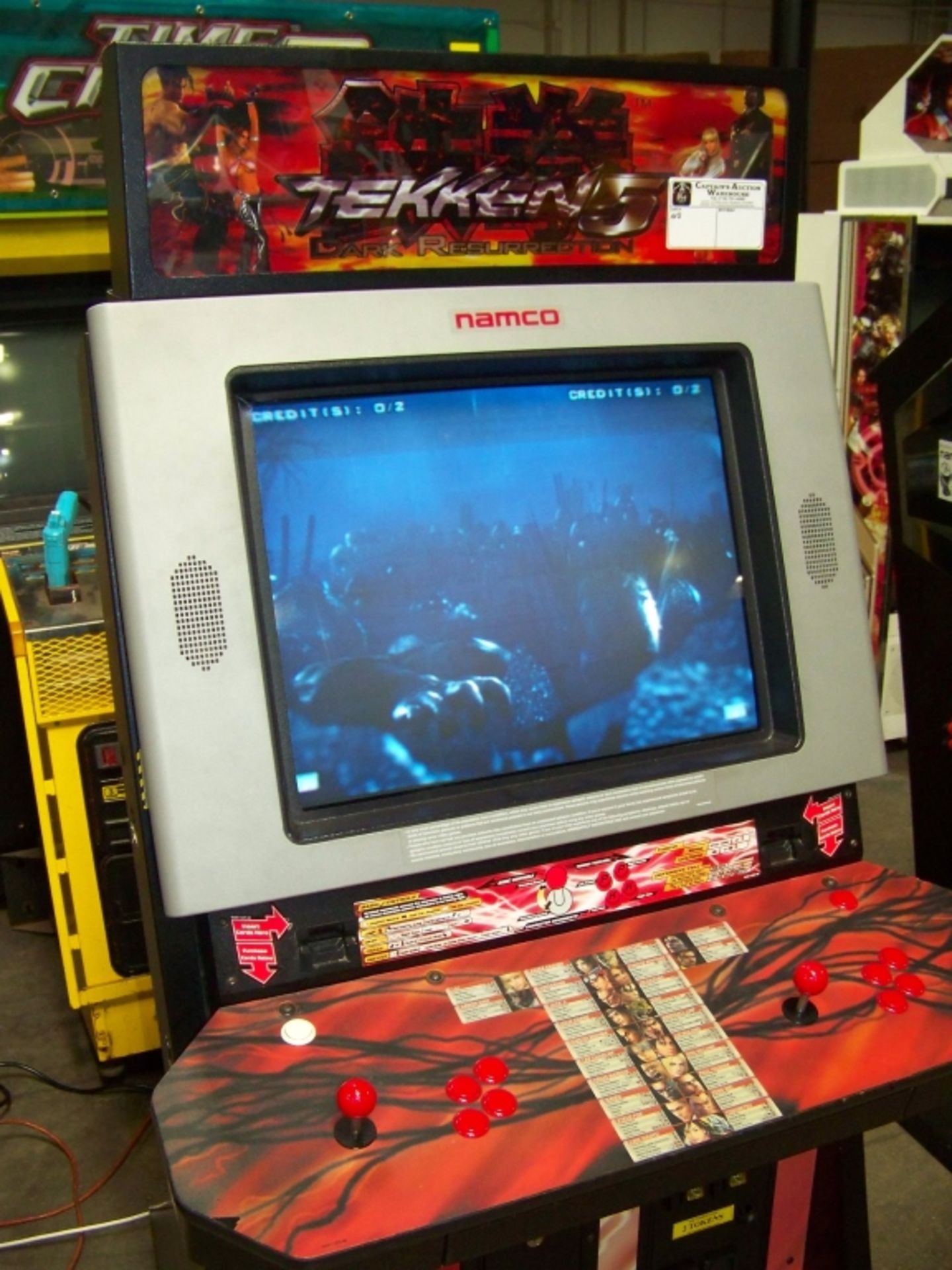 TEKKEN 5 DARK RESSURECTION ARCADE GAME NAMCO - Image 3 of 7