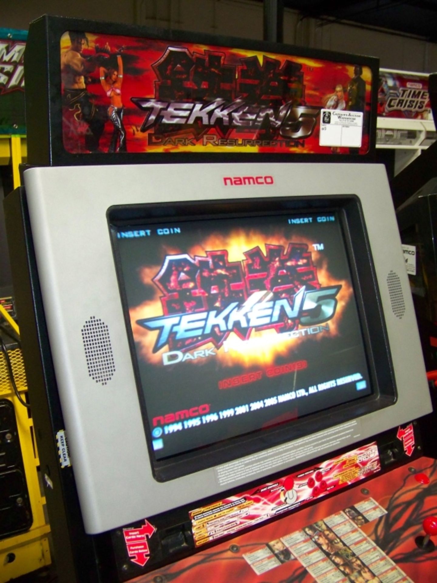 TEKKEN 5 DARK RESSURECTION ARCADE GAME NAMCO - Image 5 of 7