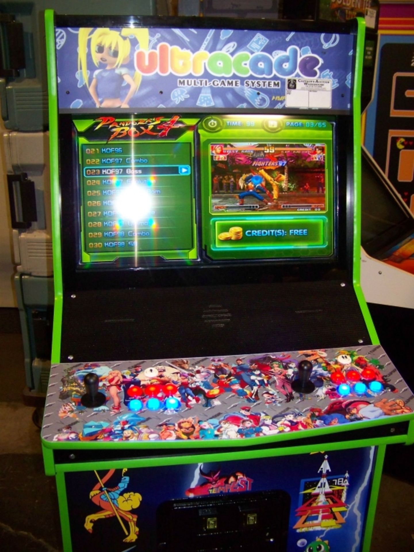 MULTICADE 615 IN 1 ARCADE GAMES UPRIGHT LCD L@@K!! - Image 8 of 8