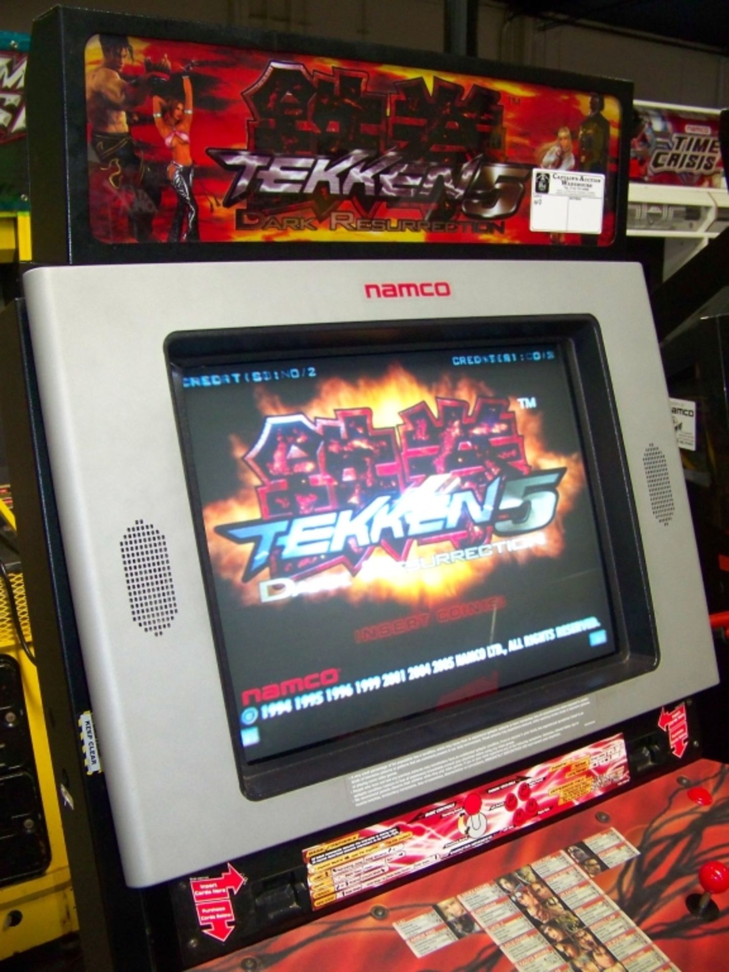 TEKKEN 5 DARK RESSURECTION ARCADE GAME NAMCO - Image 6 of 7