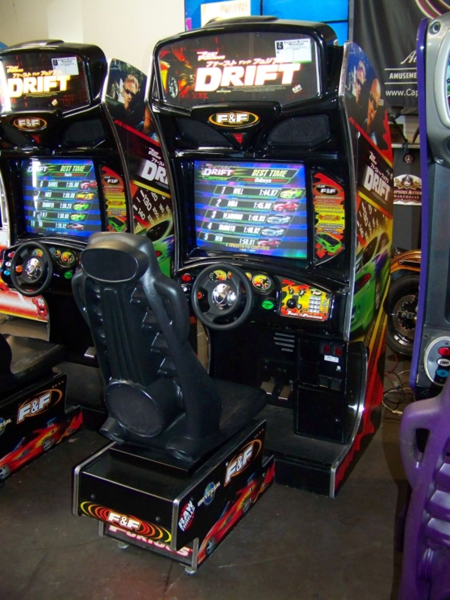 DRIFT FAST & FURIOUS RACING ARCADE GAME - Image 2 of 6