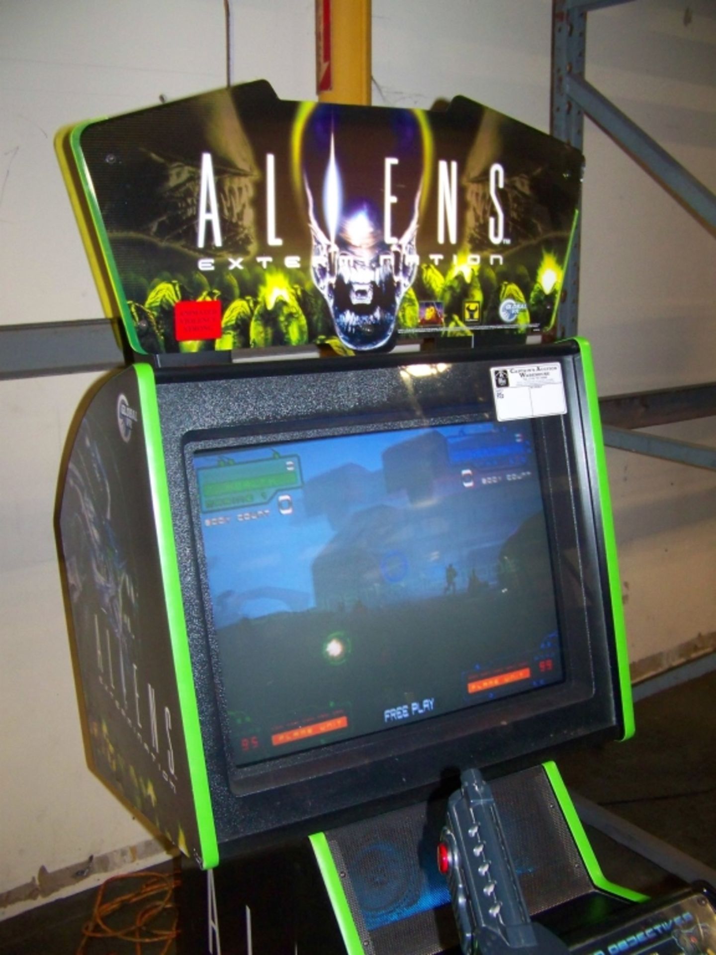 ALIENS EXTERMINATION FIXED GUN ARCADE GLOBAL VR - Image 8 of 8