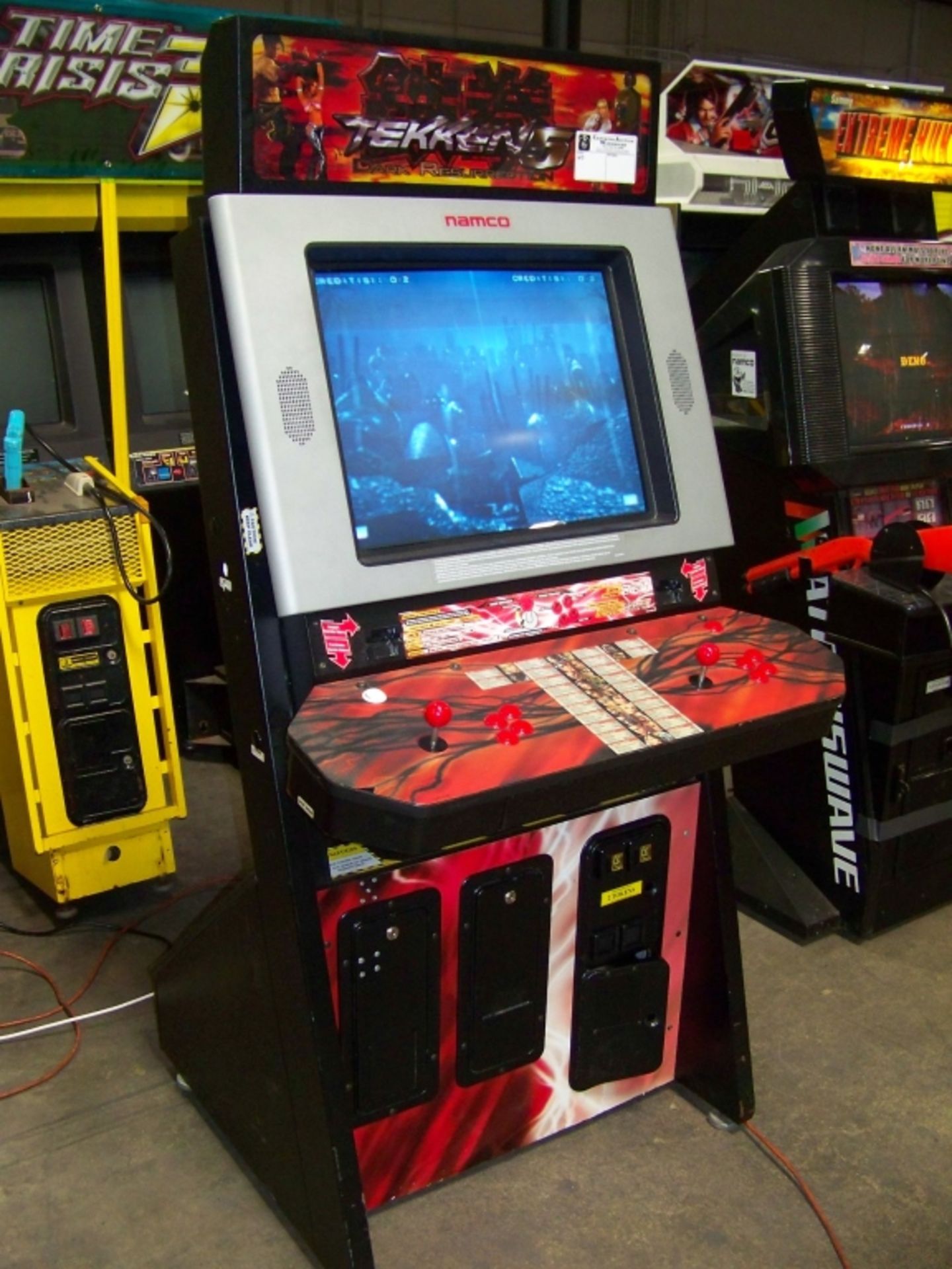 TEKKEN 5 DARK RESSURECTION ARCADE GAME NAMCO