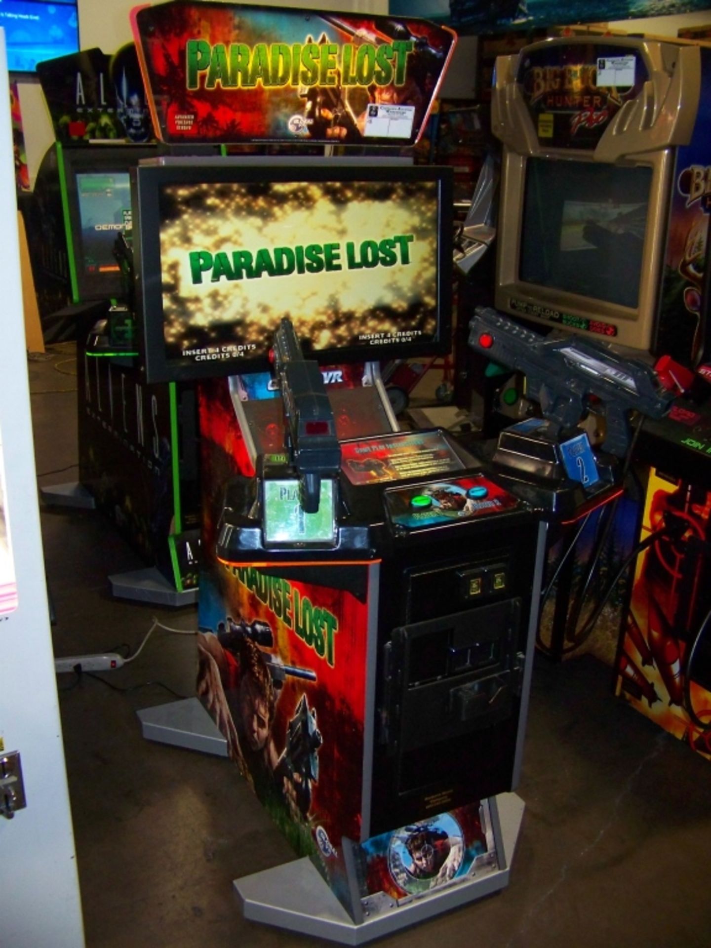 PARADISE LOST DEDICATED FIXED GUN ARCADE GAME