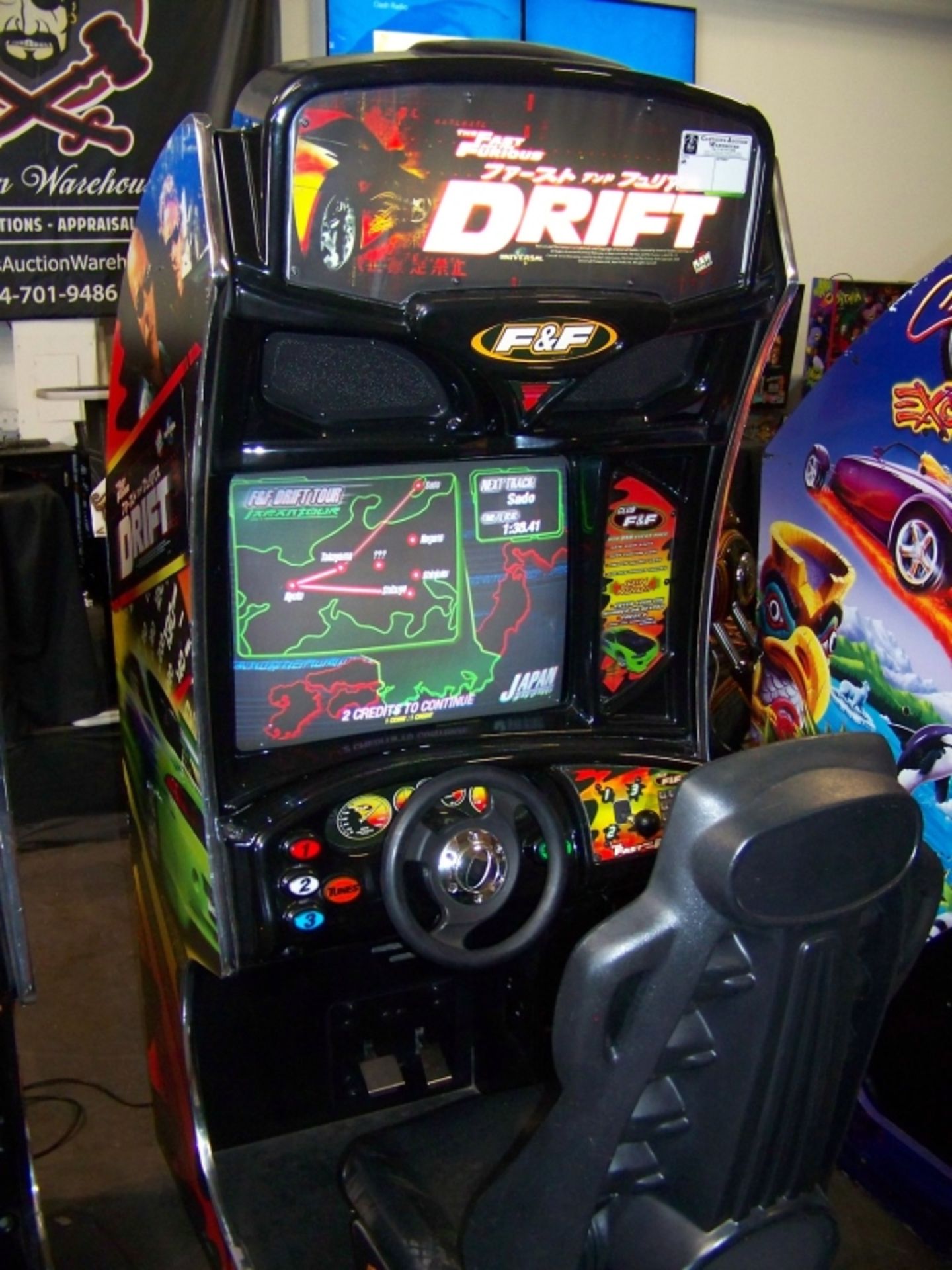 DRIFT FAST & FURIOUS RACING ARCADE GAME - Image 3 of 6