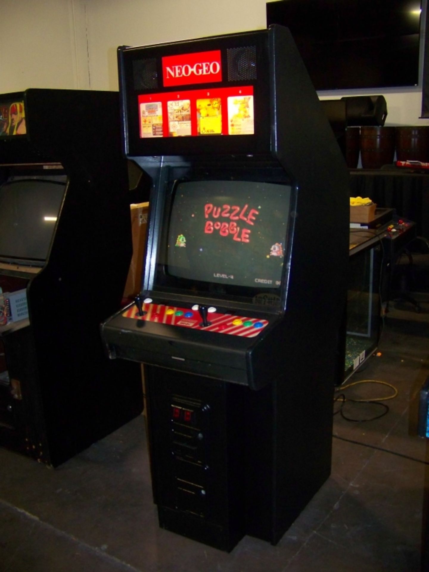 NEO GEO 4 SLOT SNK ARCADE GAME CABINET - Image 2 of 5
