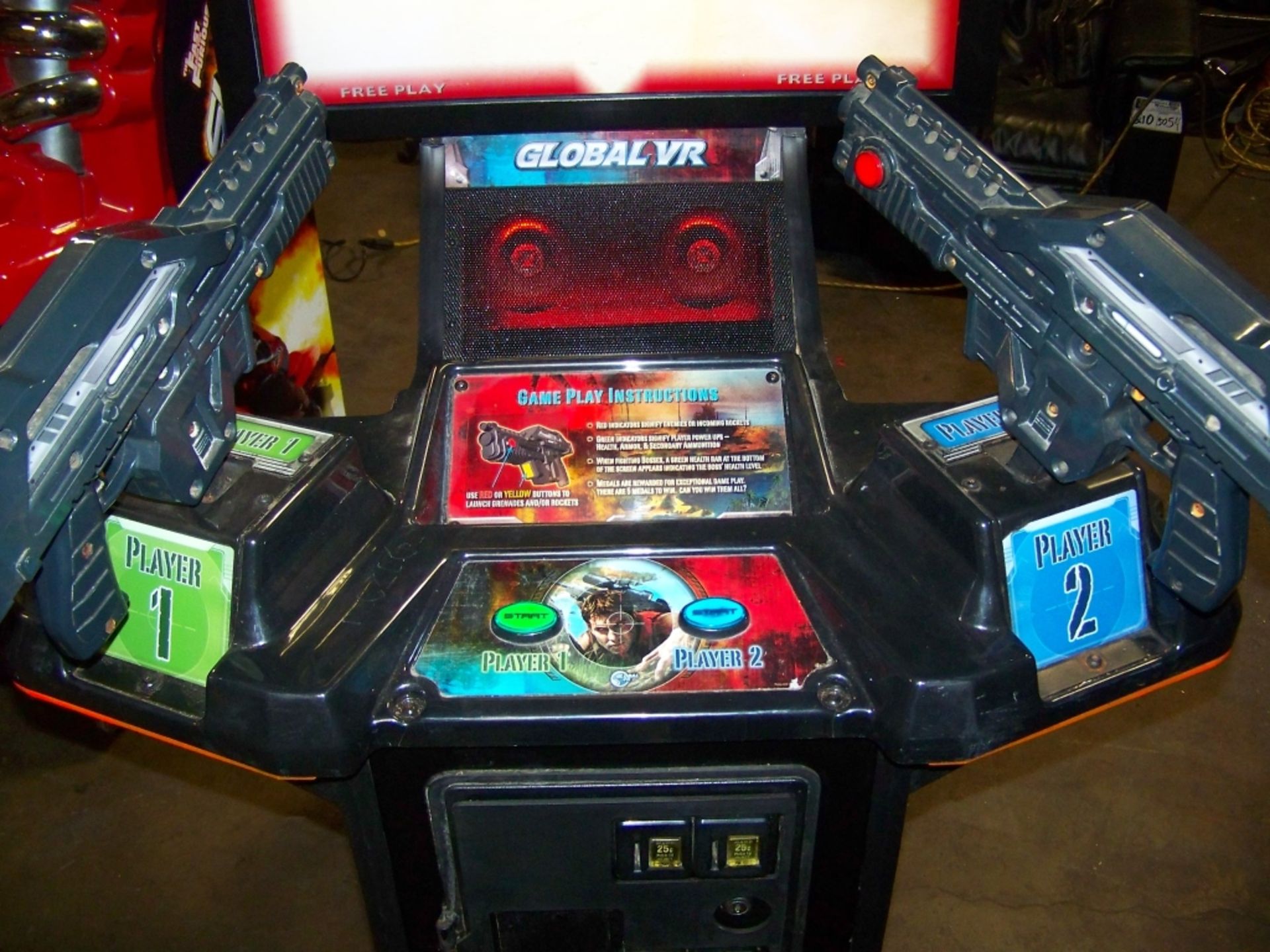 PARADISE LOST 32"" DEDICATED FIXED GUN ARCADE - Image 3 of 7