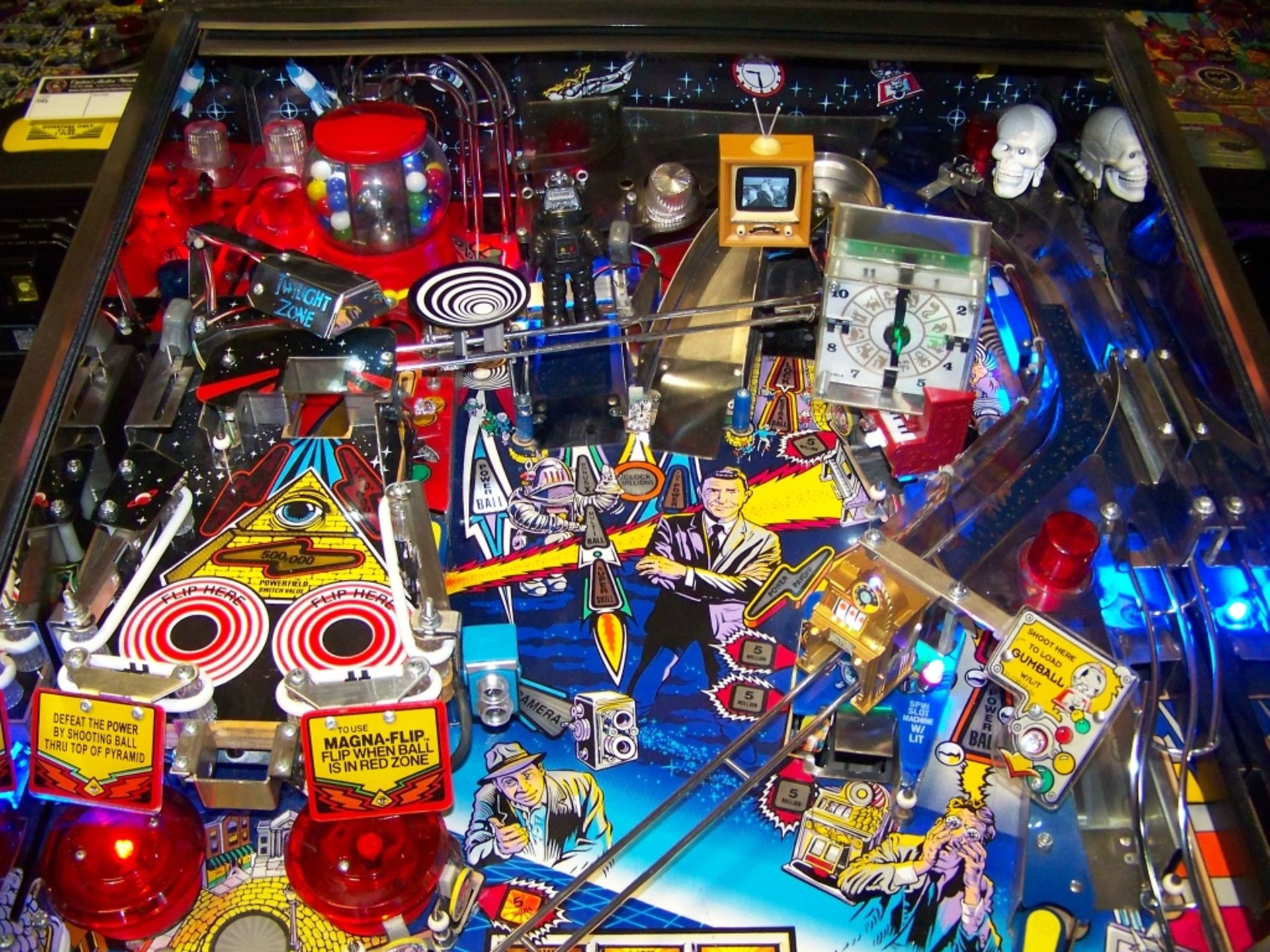 TWILIGHT ZONE PINBALL MACHINE BALLY L@@K!!! - Image 18 of 24