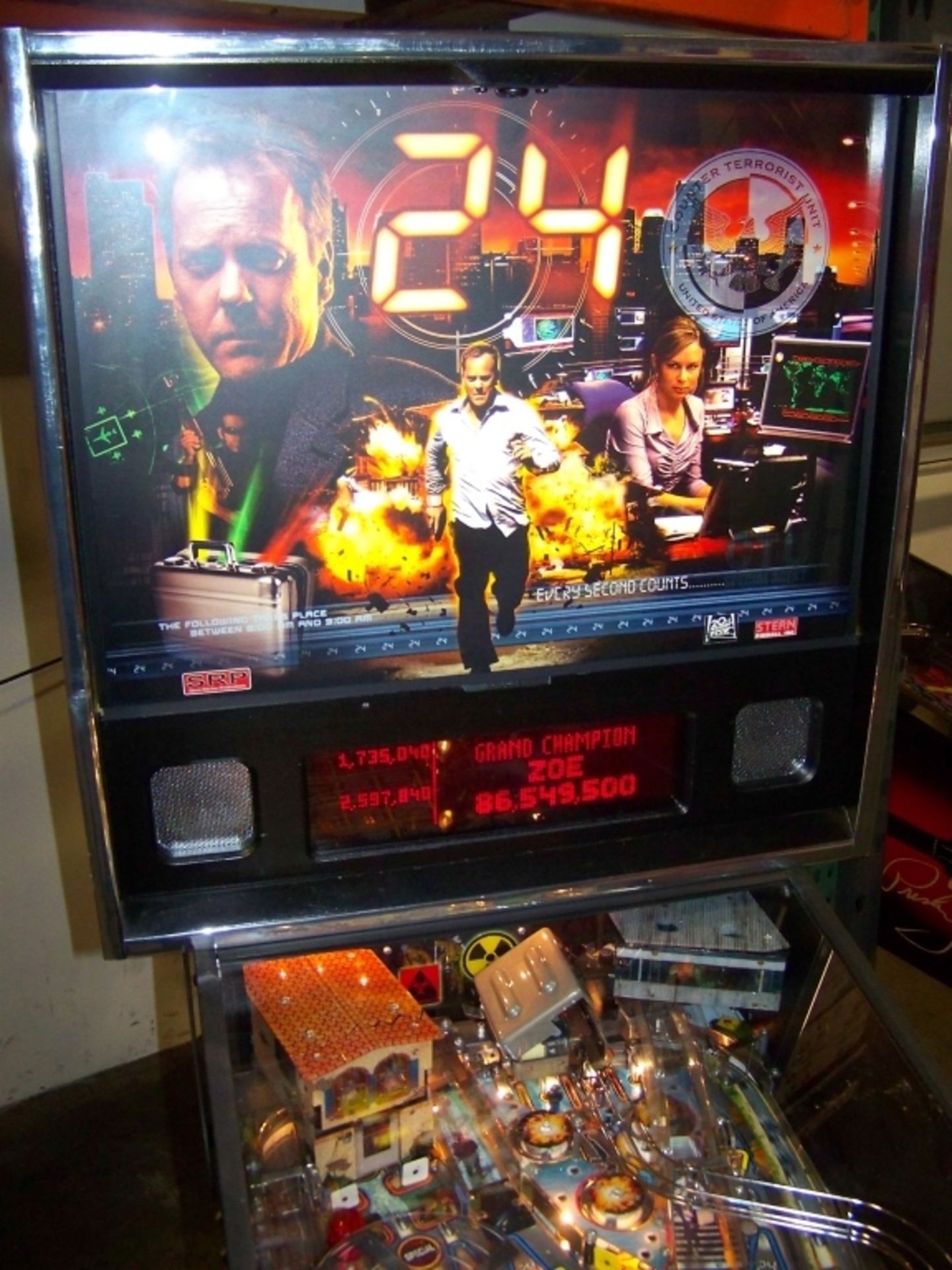 24 PINBALL MACHINE STERN 2009 CLEAN CONDITION - Image 8 of 12