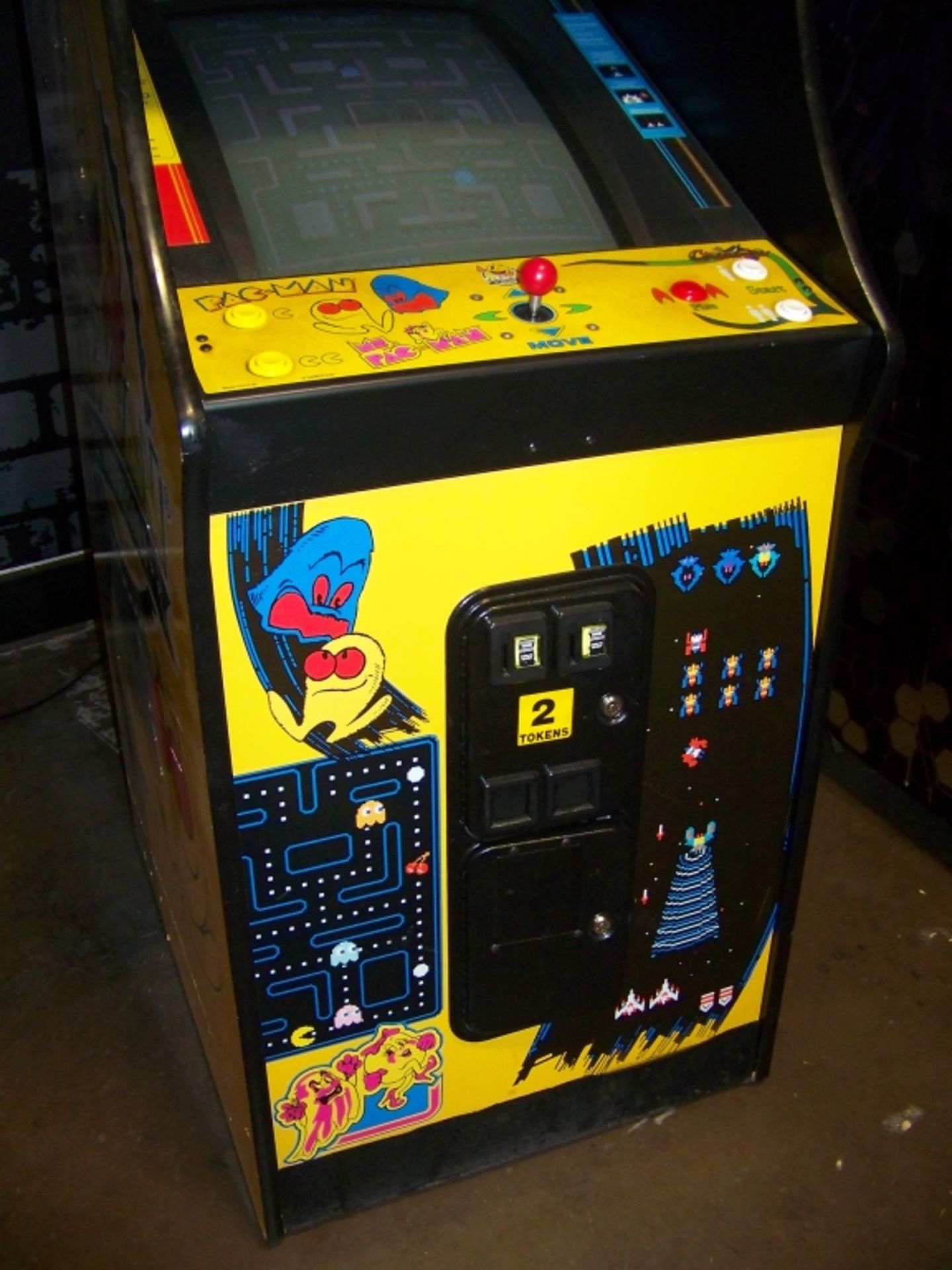 PACMAN 25TH ANNIVERSARY UPRIGHT ARCADE GAME NAMCO - Image 5 of 8