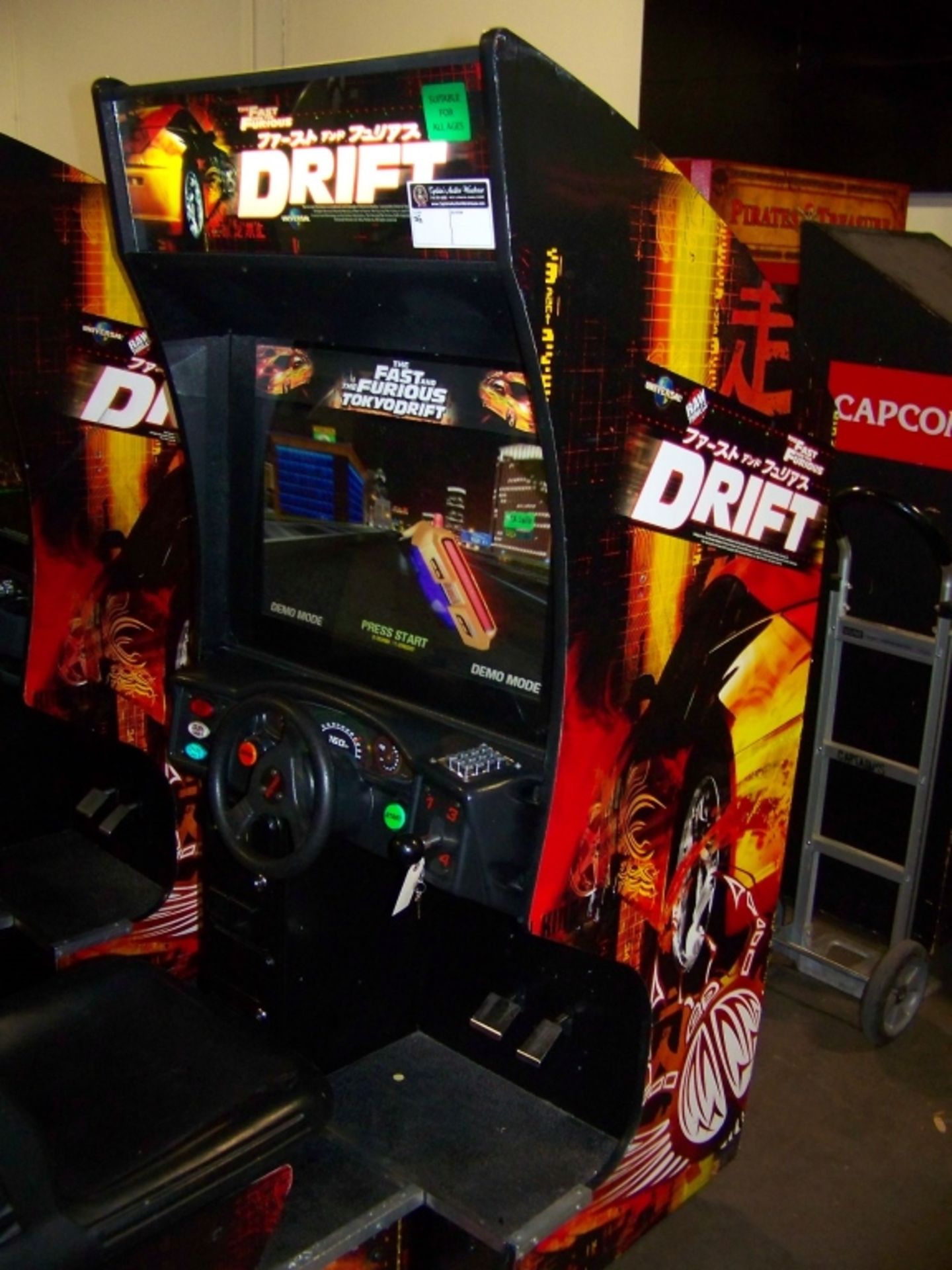 FAST AND FURIOUS DRIFT RACING ARCADE LCD UPGRADE - Image 10 of 11