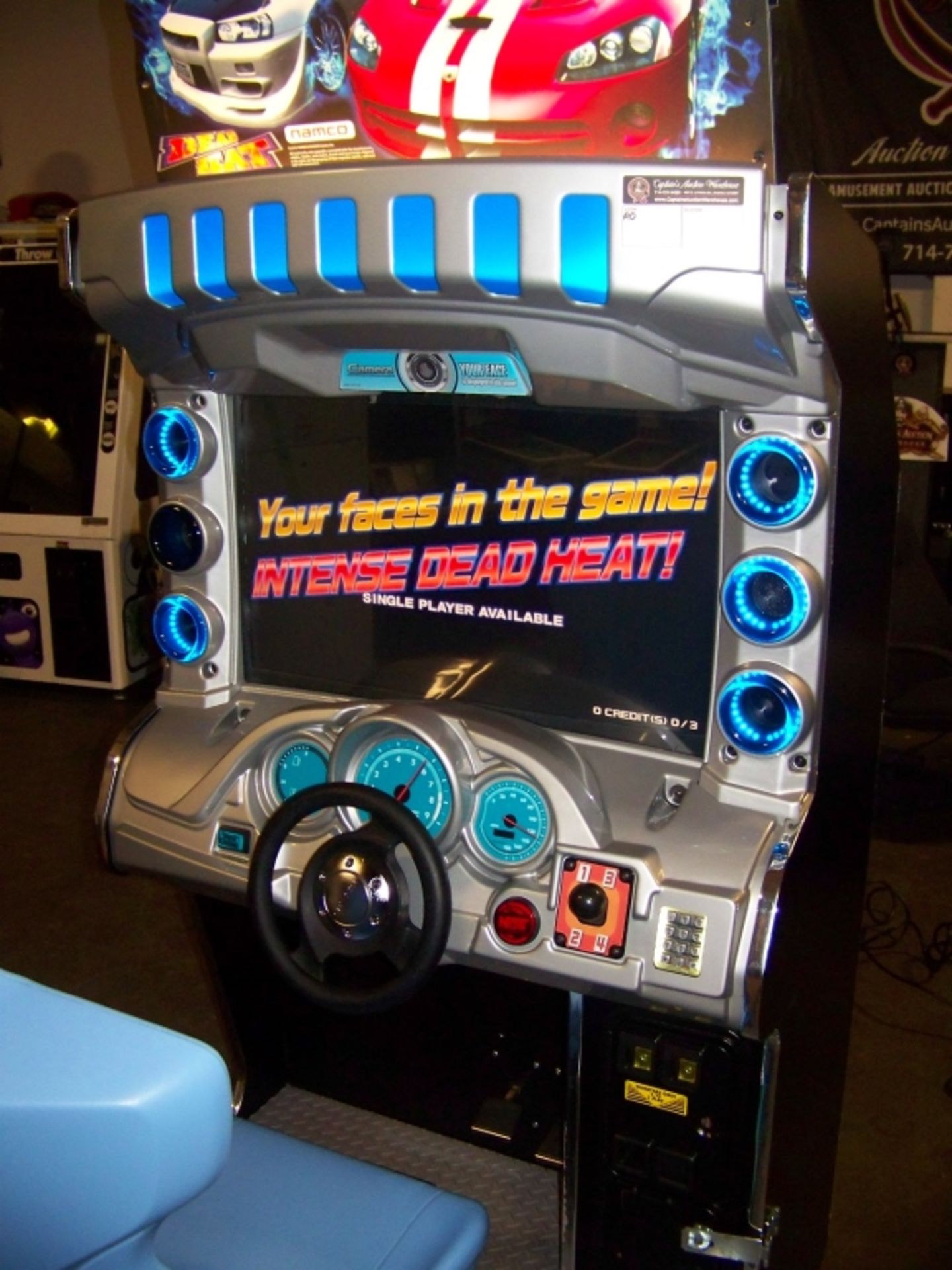 DEAD HEAT DRIVING RACE ARCADE GAME NAMCO CLEAN!!! - Image 5 of 8