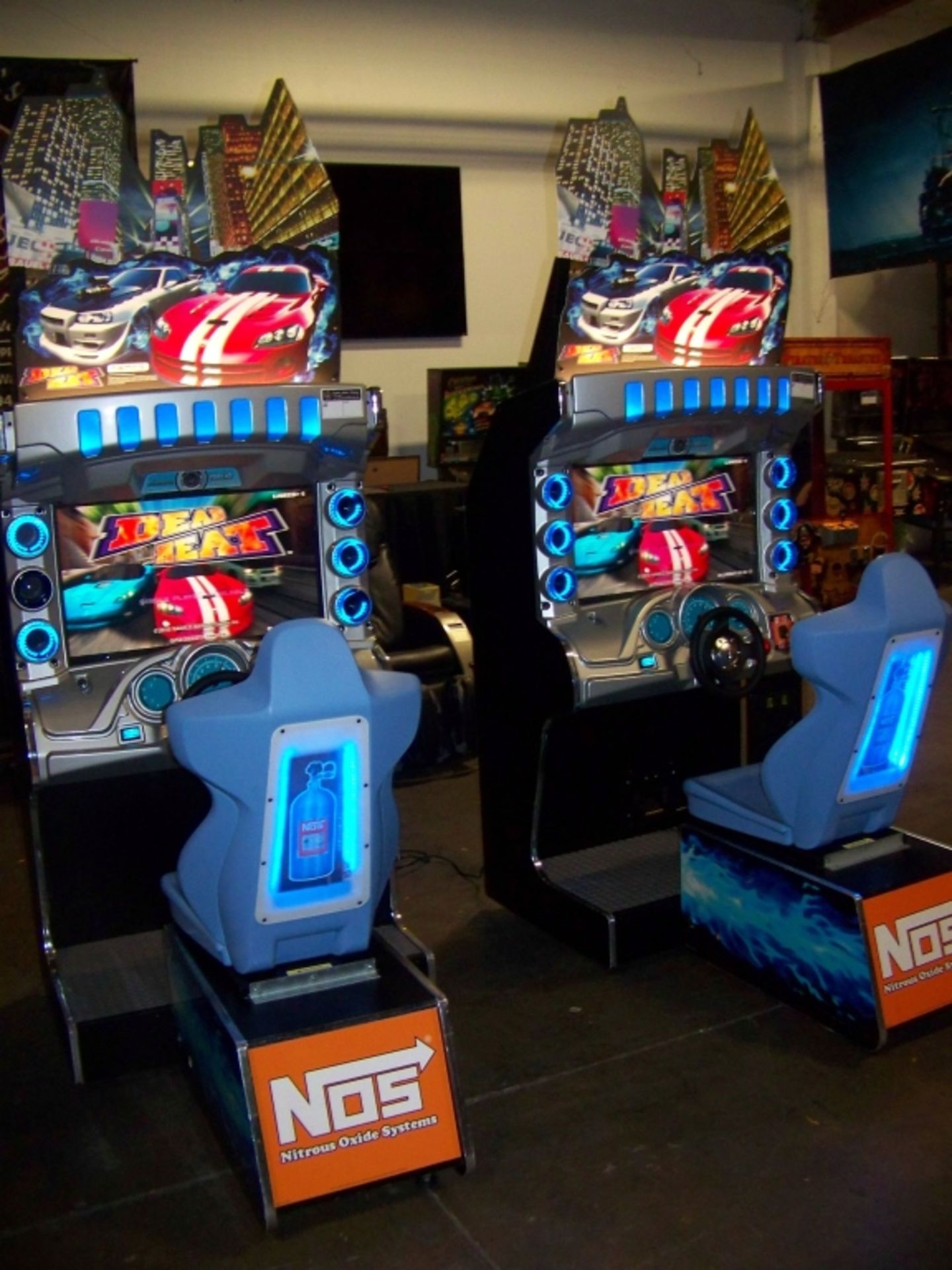 DEAD HEAT DRIVING RACE ARCADE GAME NAMCO CLEAN!!! - Image 2 of 8