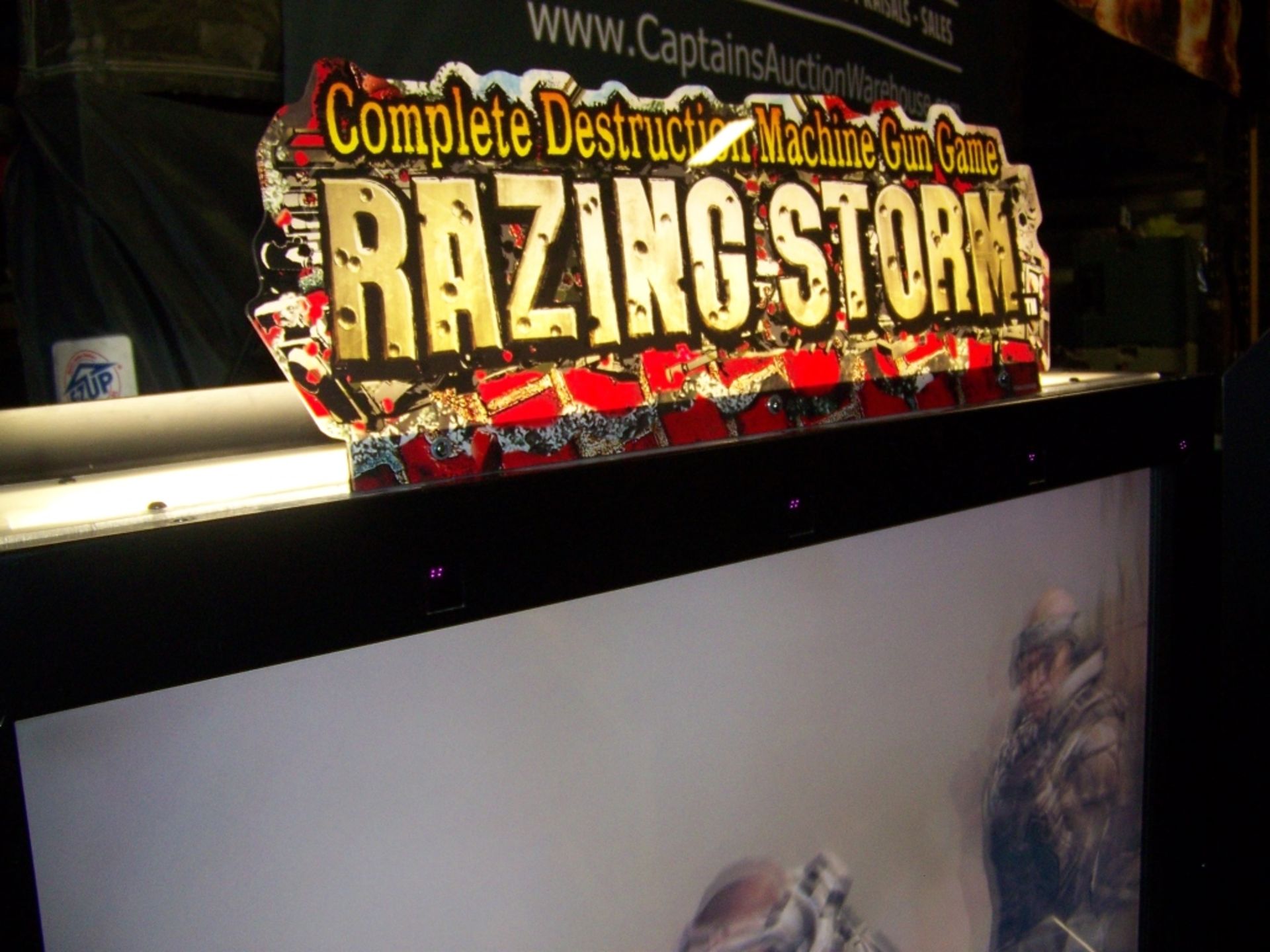 RAZING STORM 42"" LCD SHOOTER ARCADE GAME NAMCO - Image 10 of 12