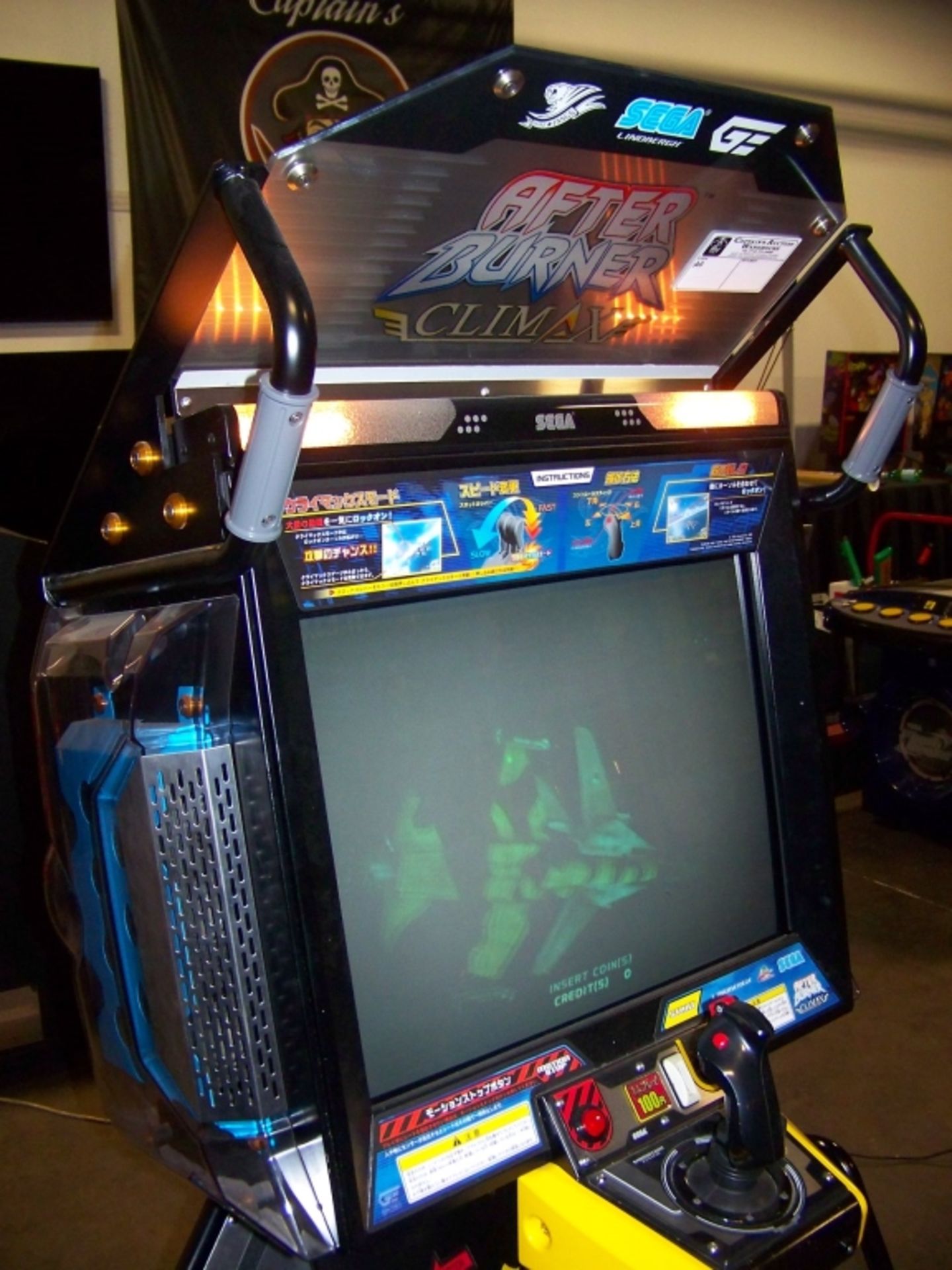 AFTERBURNER CLIMAX DX MOTION ARCADE GAME SEGA - Image 13 of 13