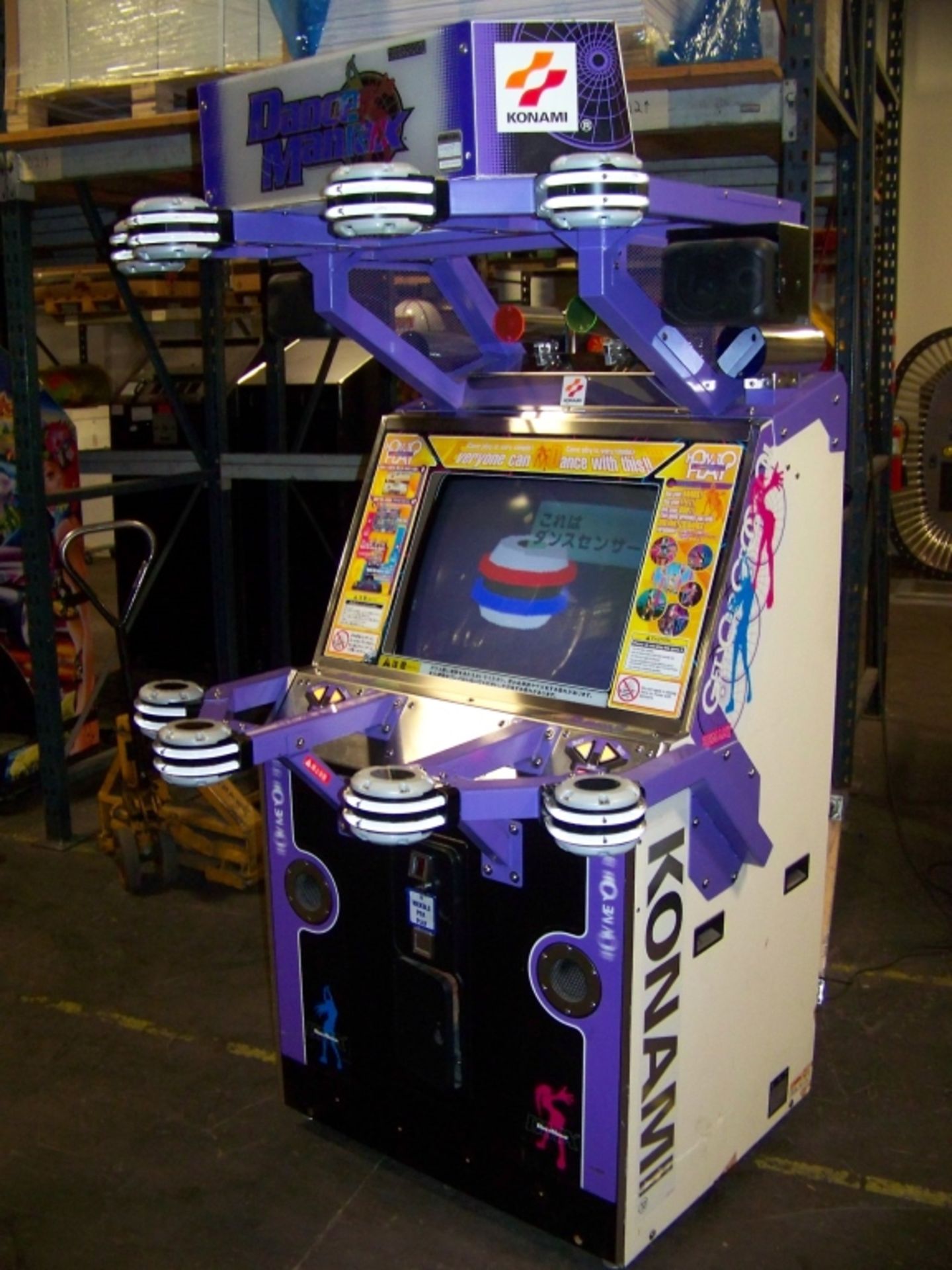 DANCE MANIAX MUSIC DANCE ARCADE GAME KONAMI - Image 3 of 11