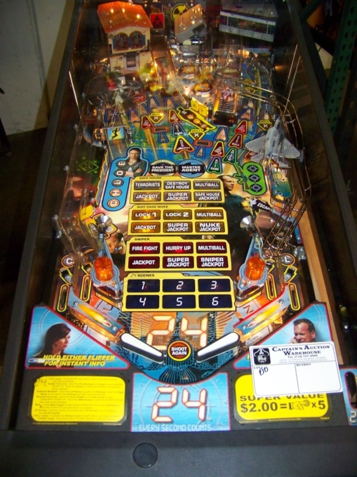 24 PINBALL MACHINE STERN 2009 CLEAN CONDITION - Image 4 of 12