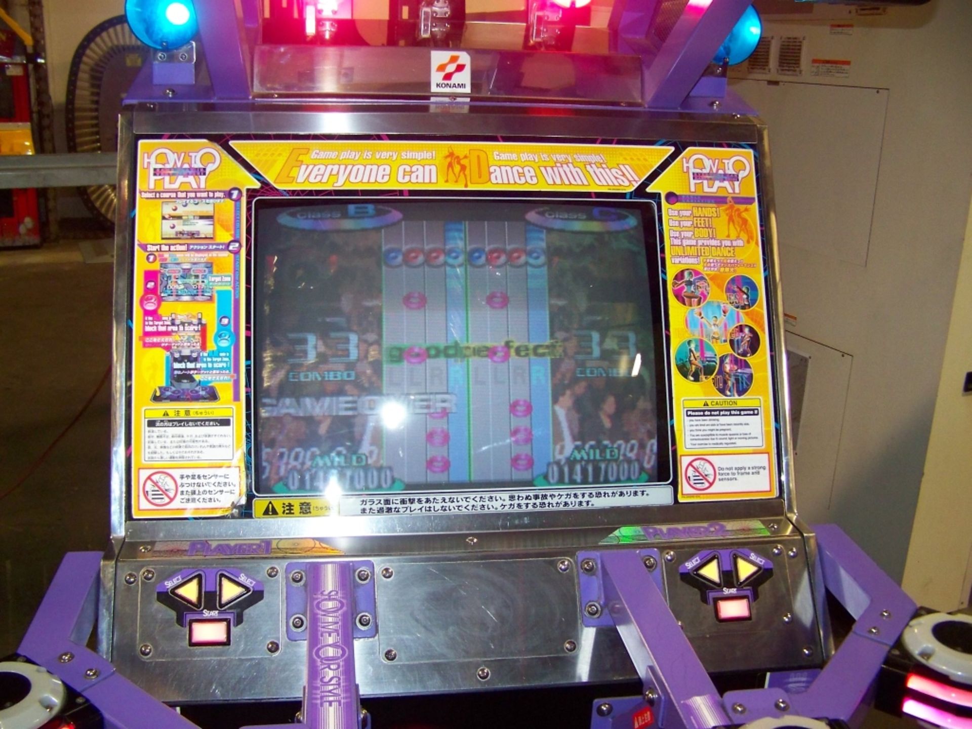 DANCE MANIAX MUSIC DANCE ARCADE GAME KONAMI - Image 10 of 11