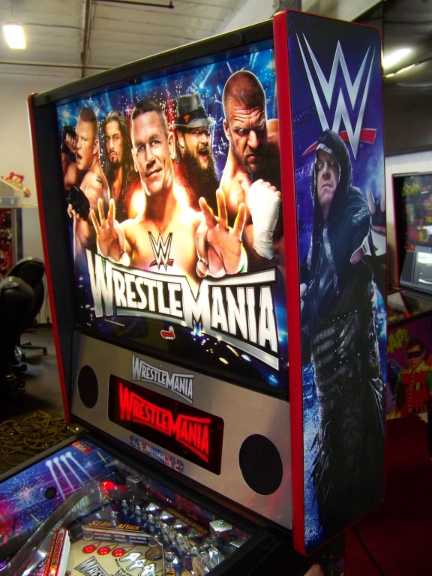 WRESTLEMANIA PRO MODEL PINBALL MACHINE STERN INC - Image 4 of 12