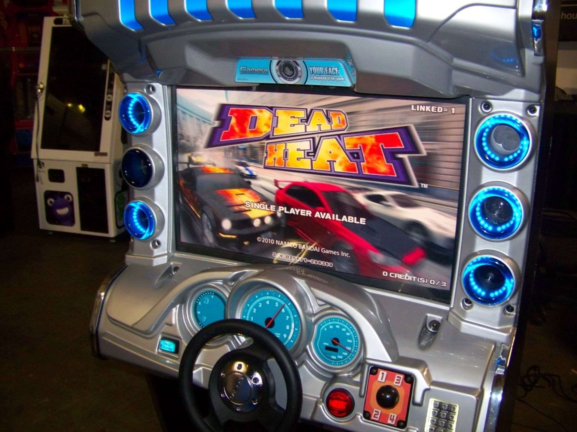 DEAD HEAT DRIVING RACE ARCADE GAME NAMCO CLEAN!!! - Image 7 of 8